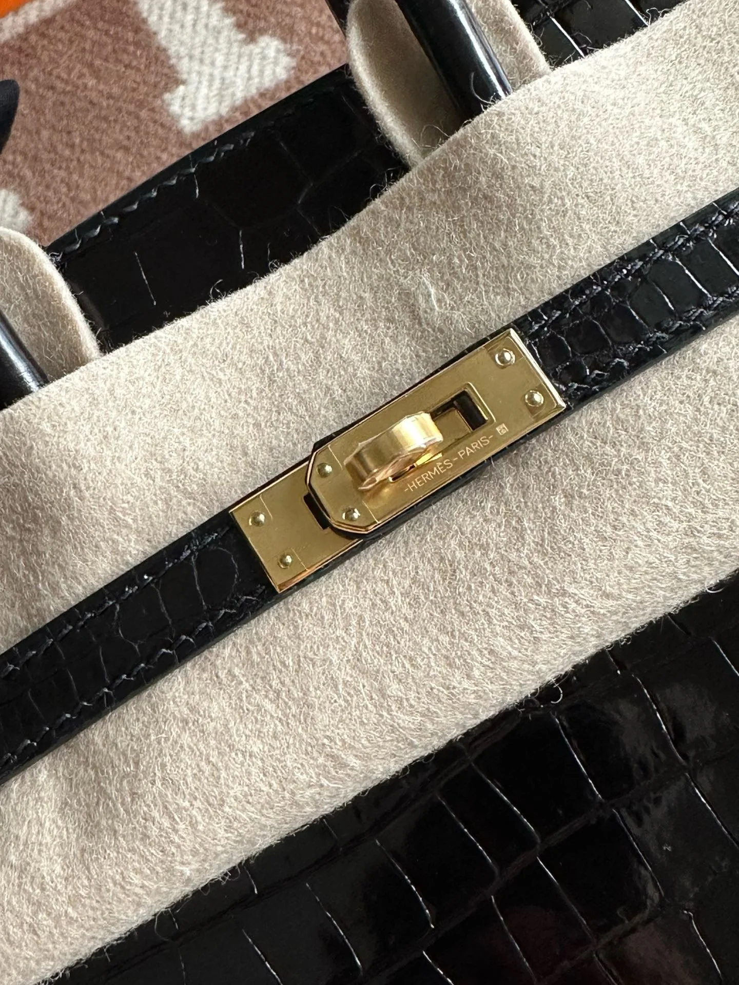 H crocodile handmade