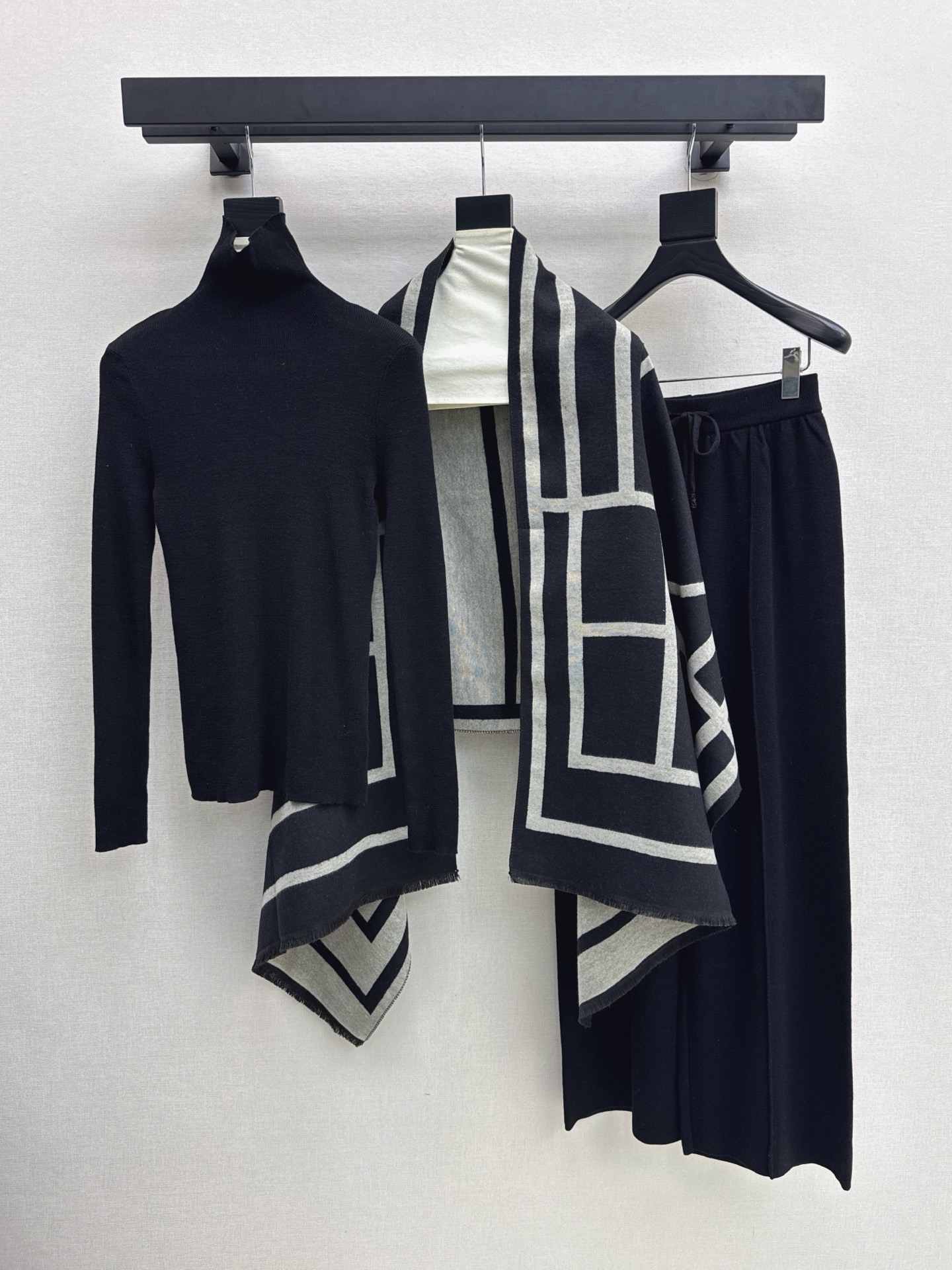 Tom 26fw knit basic tee shalws pant sets