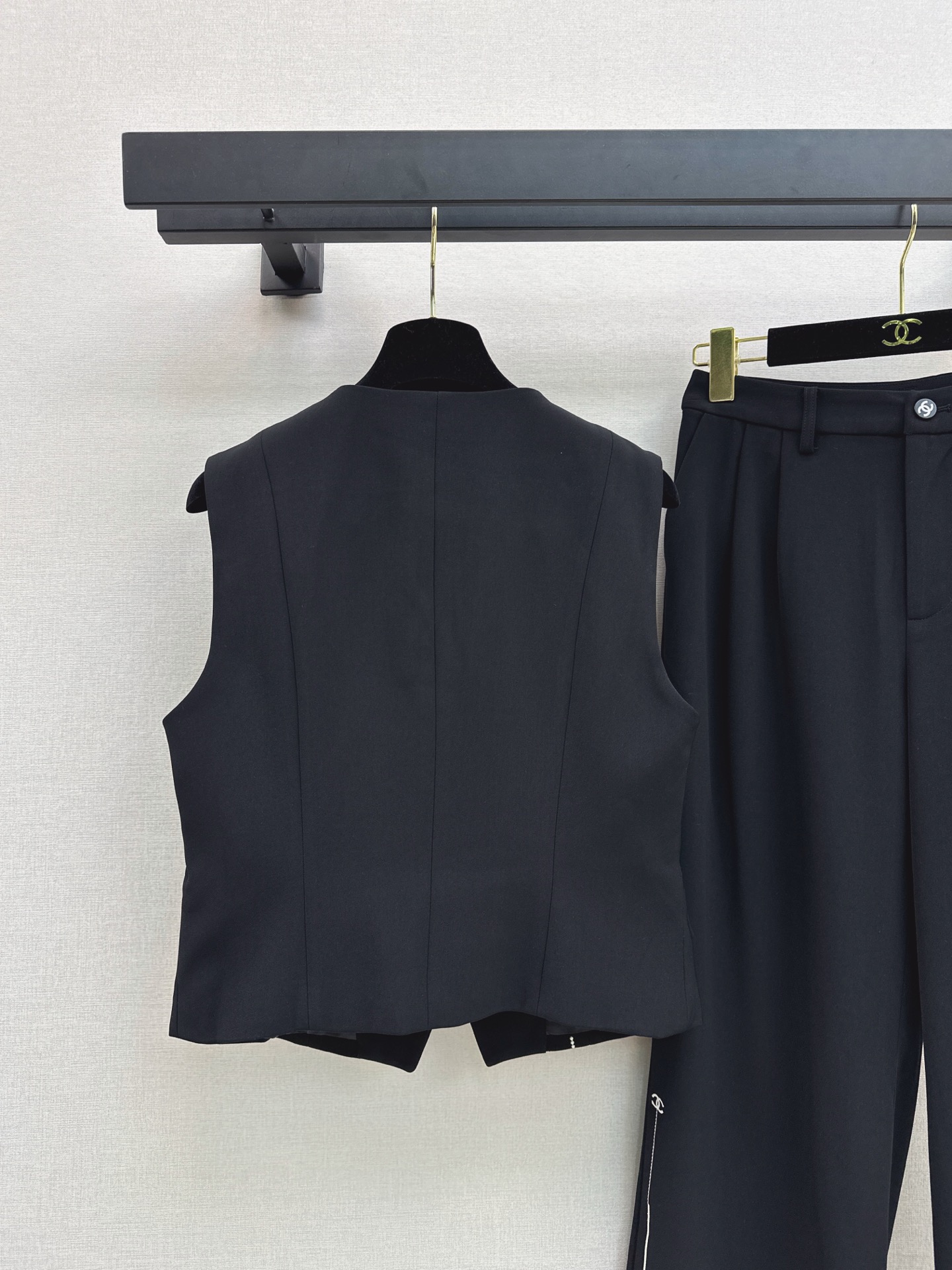 Chan 26fw vest pants sets