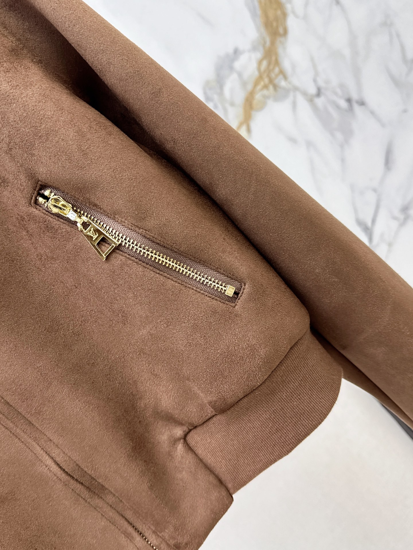 Loui 26fw suede fleece jacket