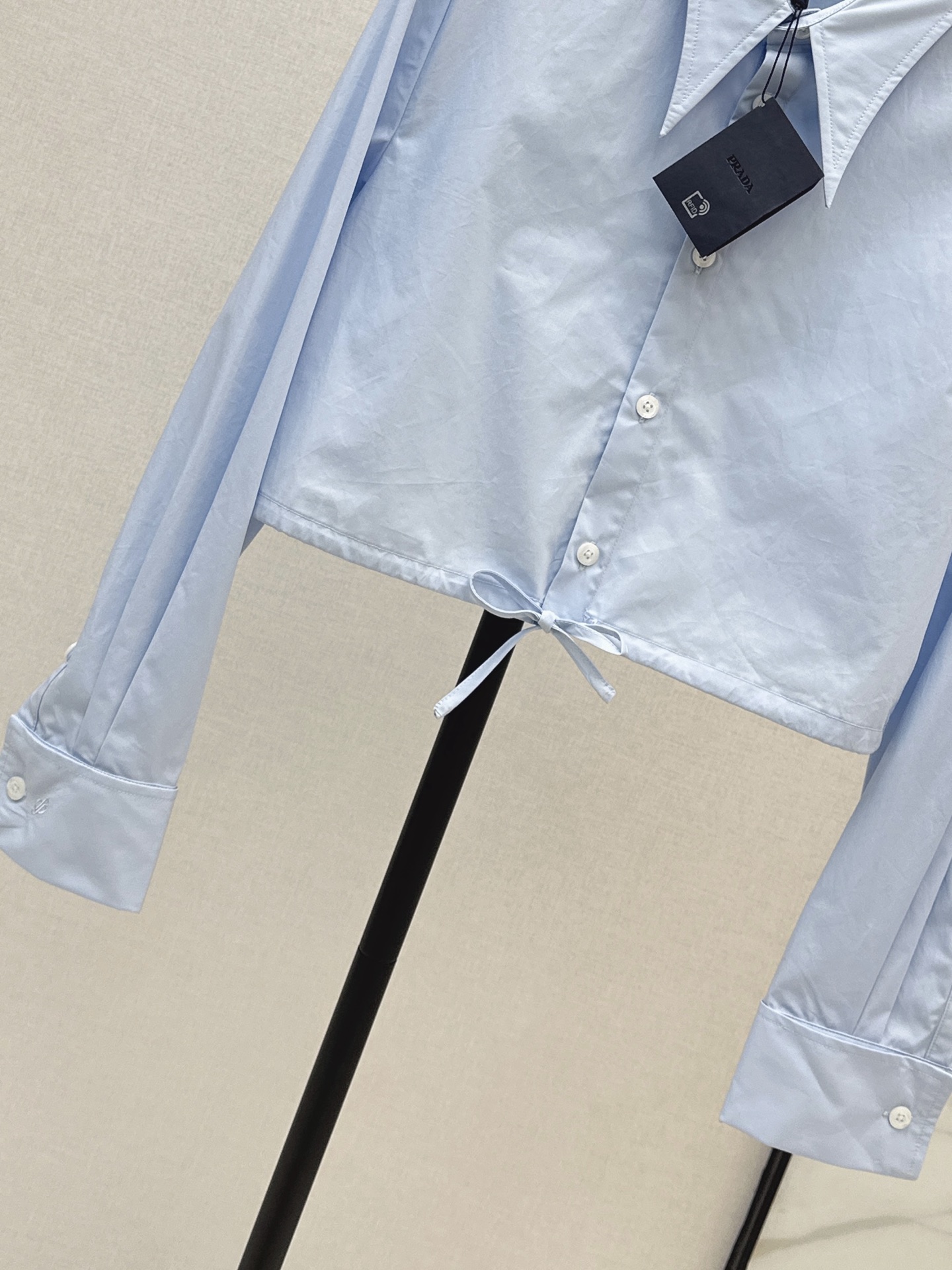 Pra 26fw cropped shirt
