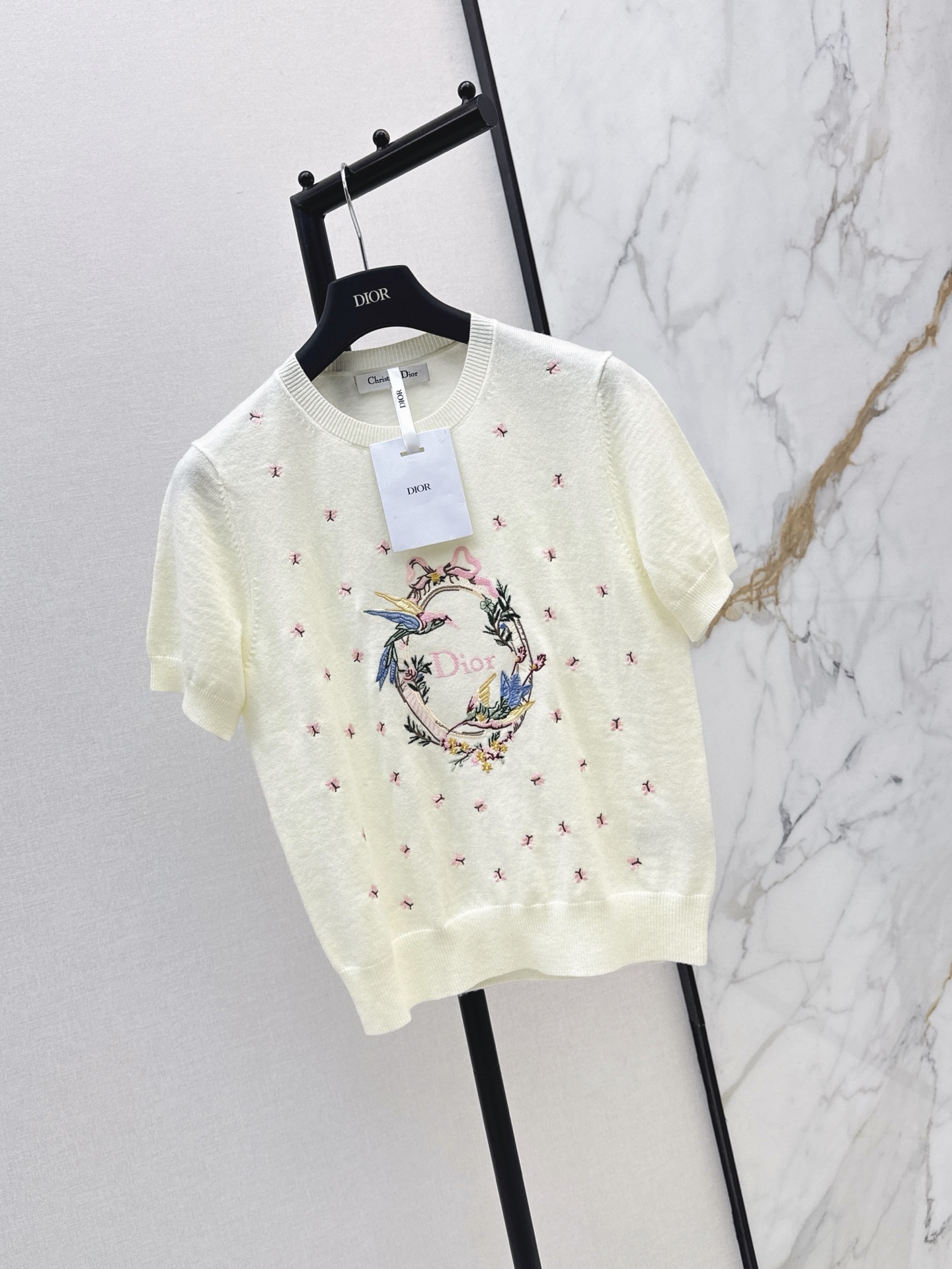 CD 26fw embroidery sweater