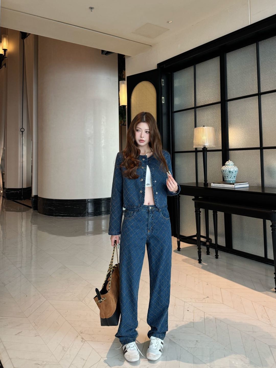 Loui 26fw straight-leg jeans
