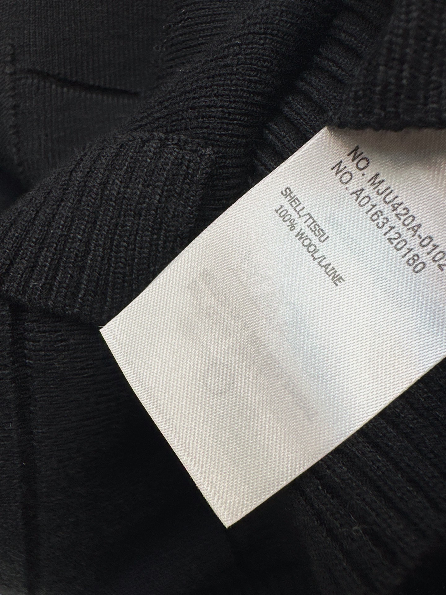 Thom 26fw embroidery knit cardigan