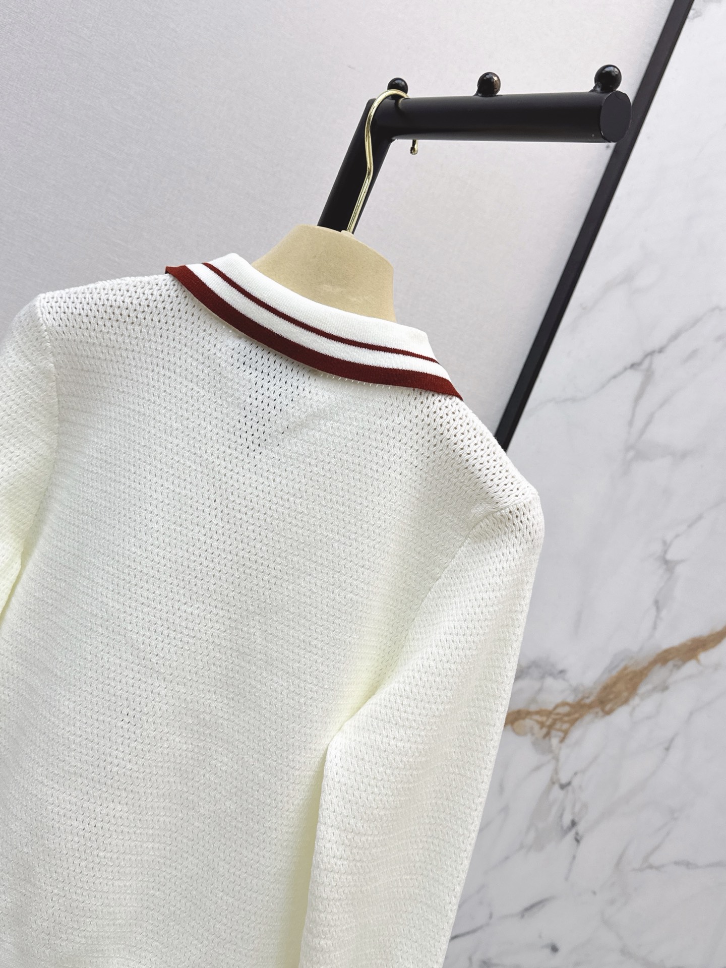 Miu 26fw polo sweater