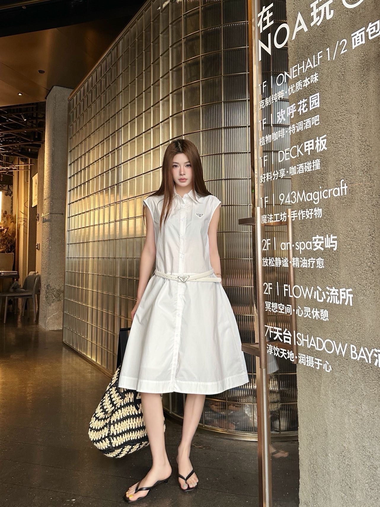 CD 26ss sleeveless polo dress