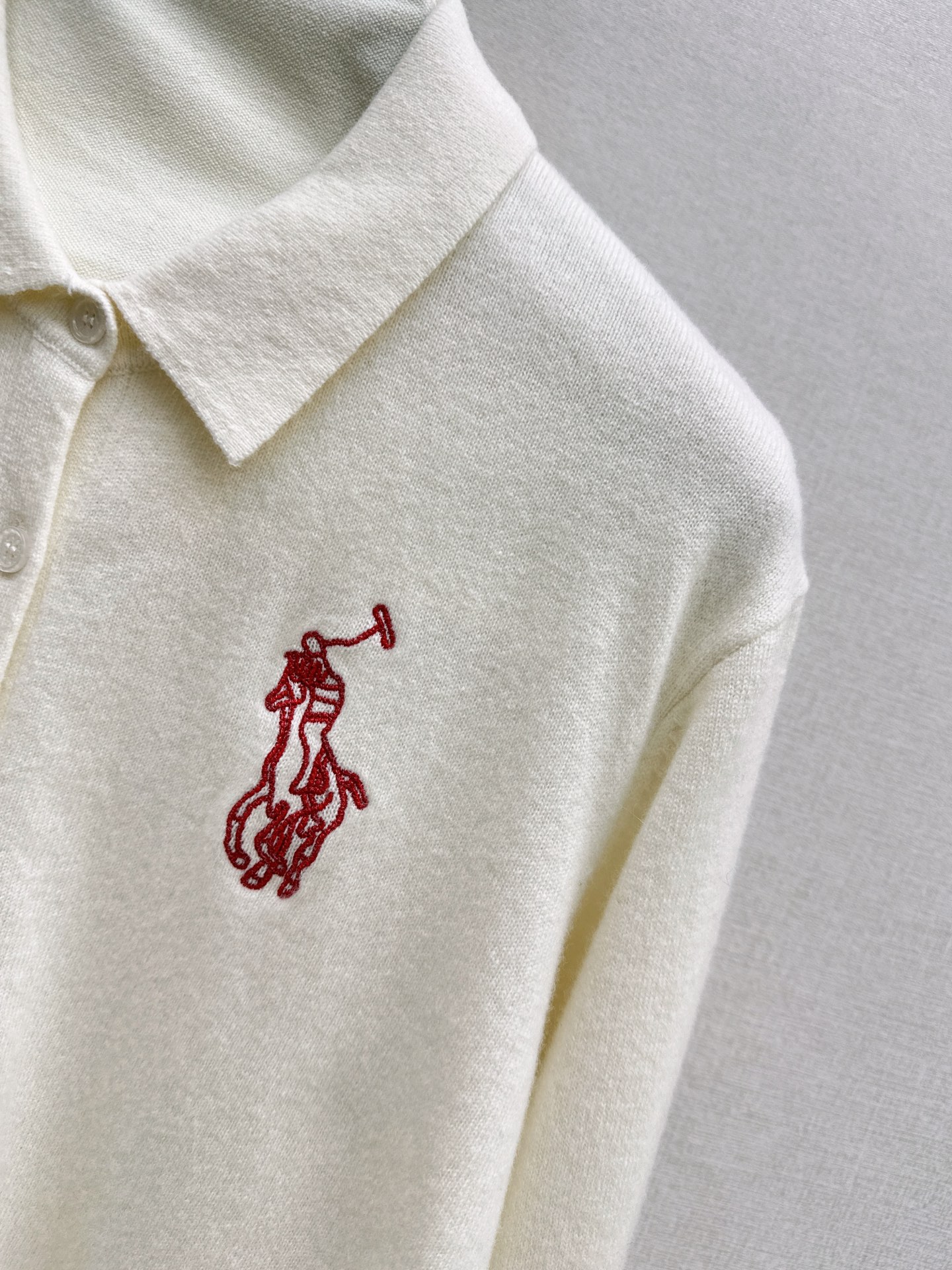 Ralp 26fw embroidery knitwear