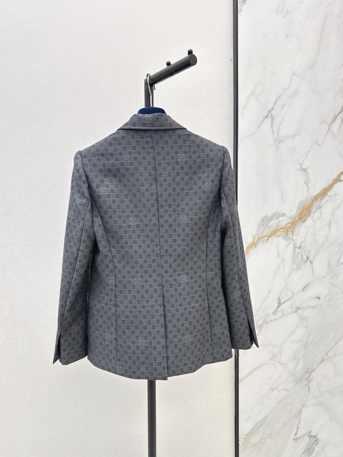 Loui 26fw check blazer