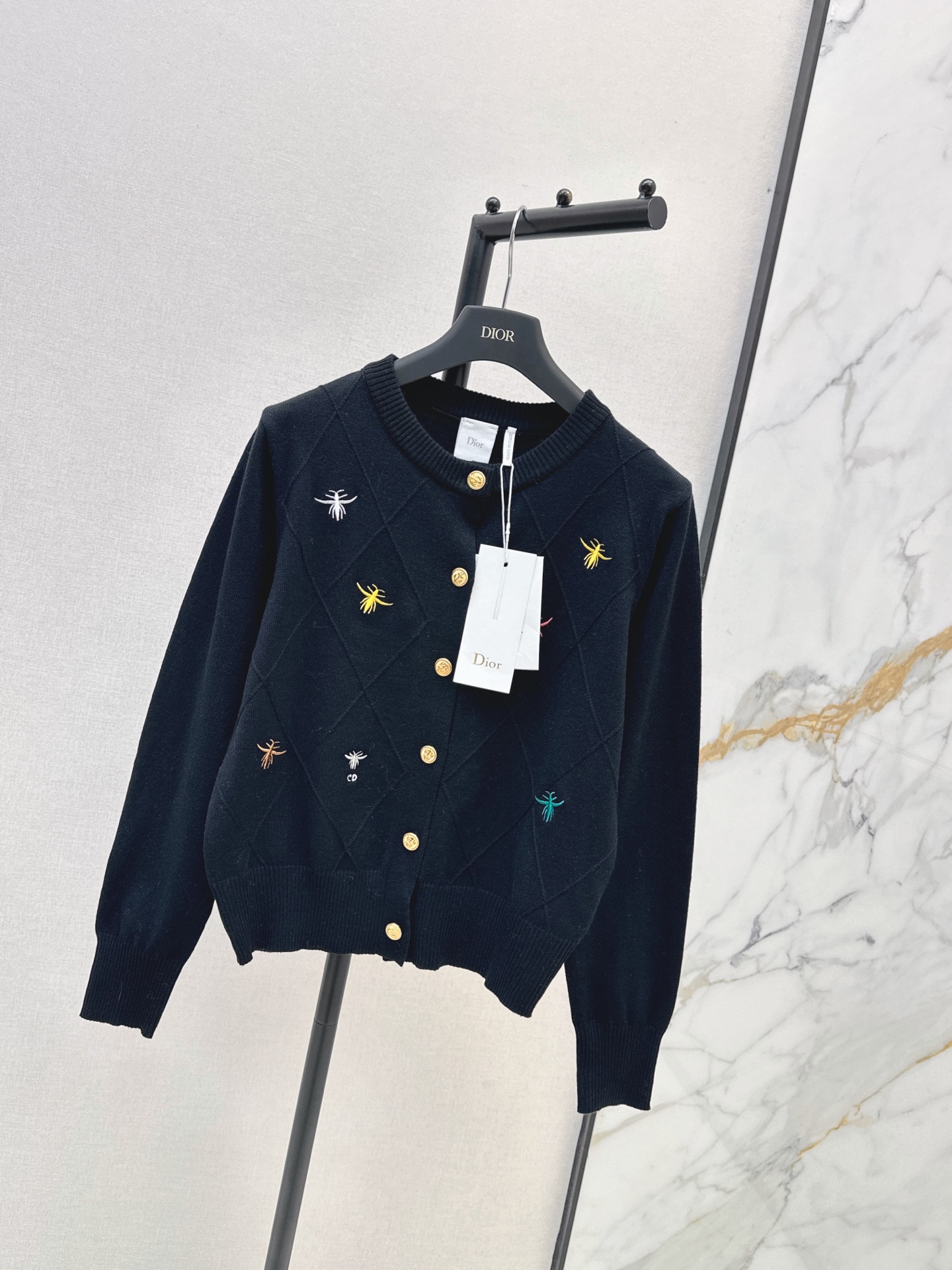 CD 26fw embroidery cardigan