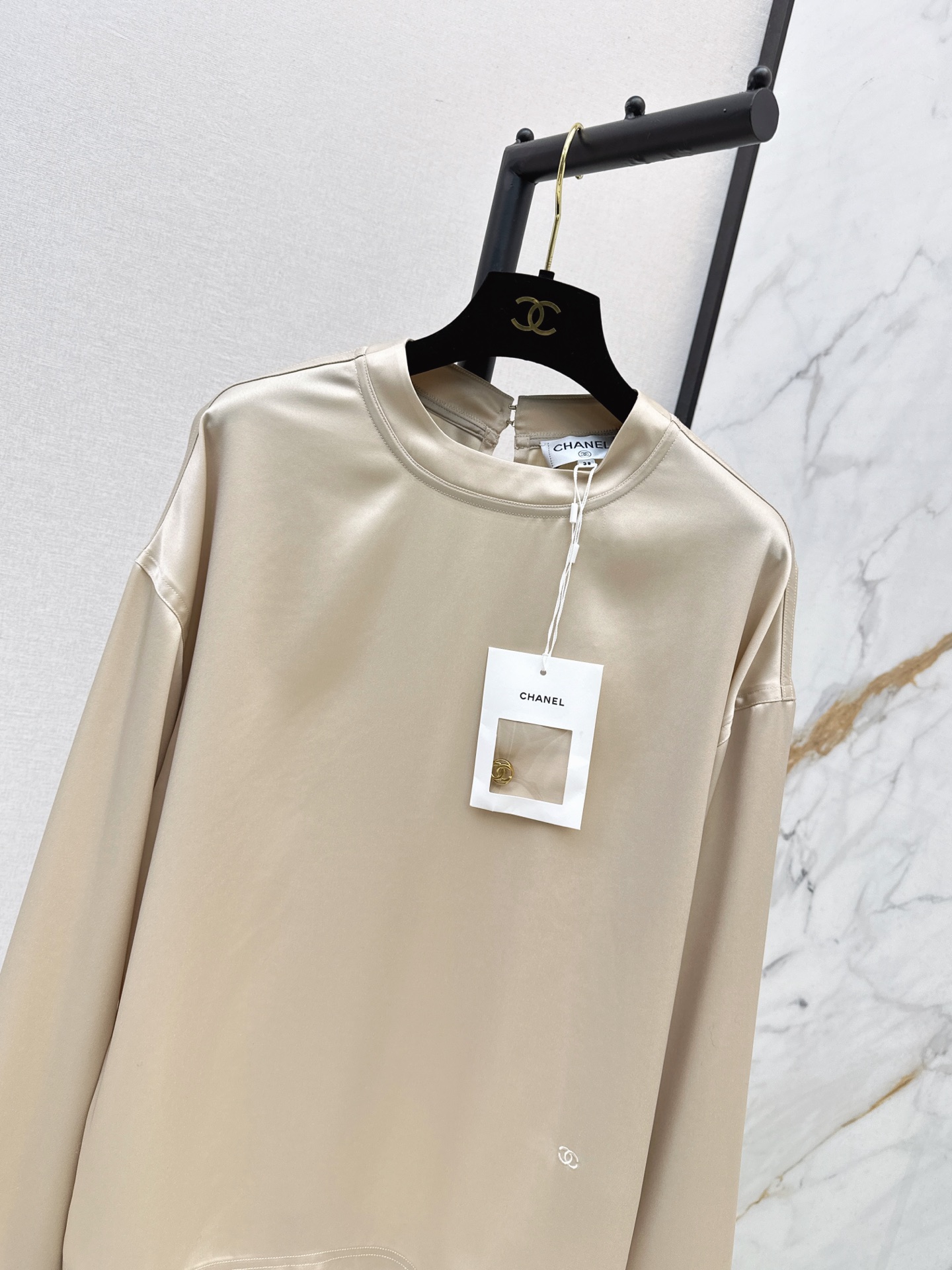 Chan 26fw acetate shirt