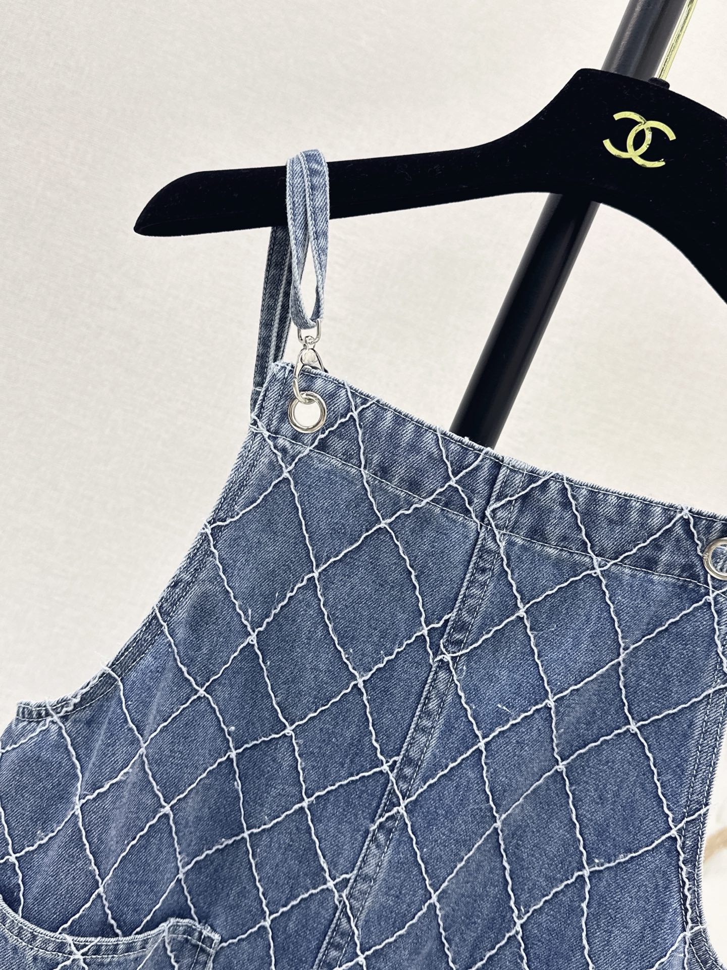 Chan 26fw denim jumpsuit