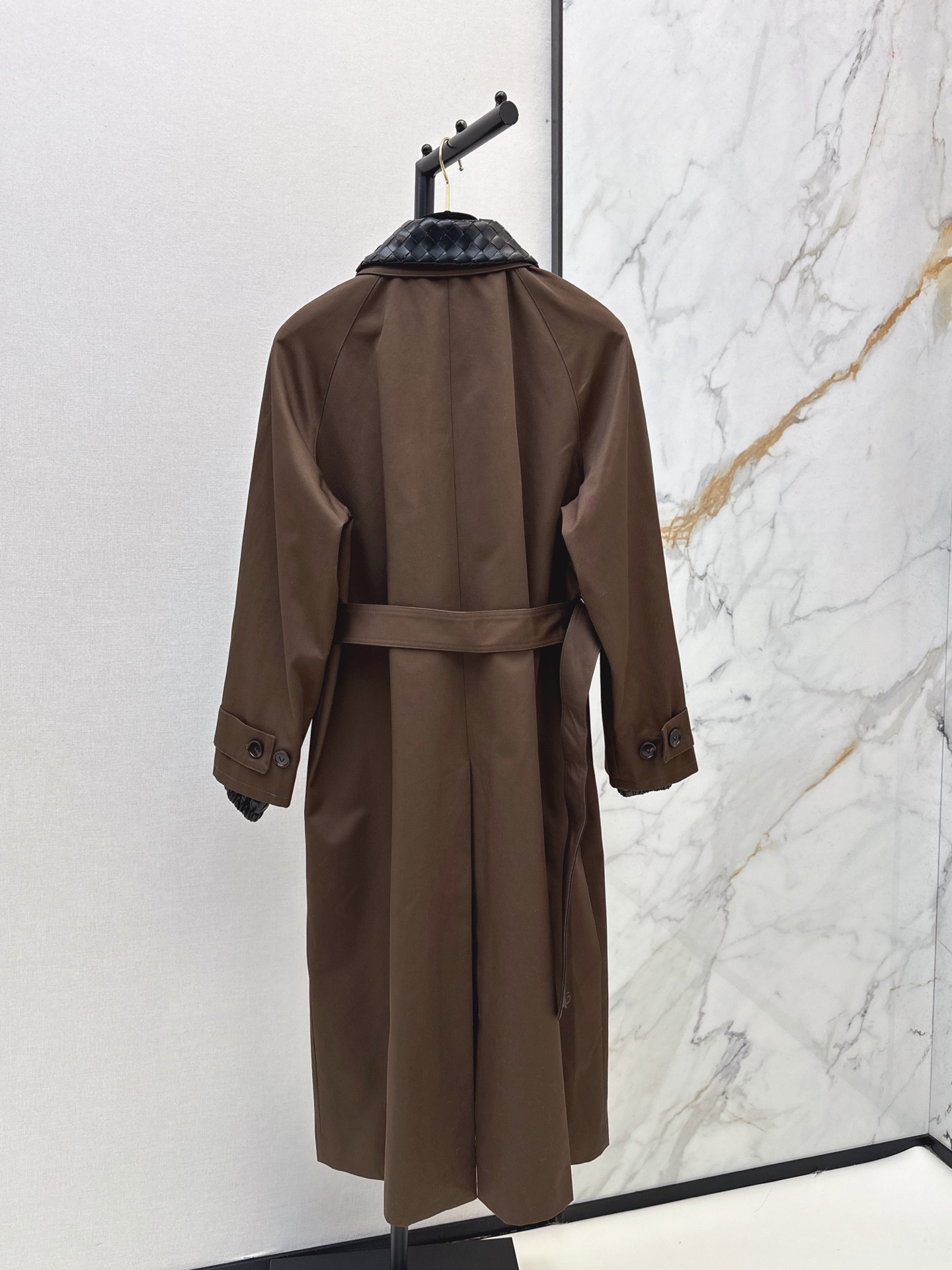 Bott 26fw woven collar trench coats