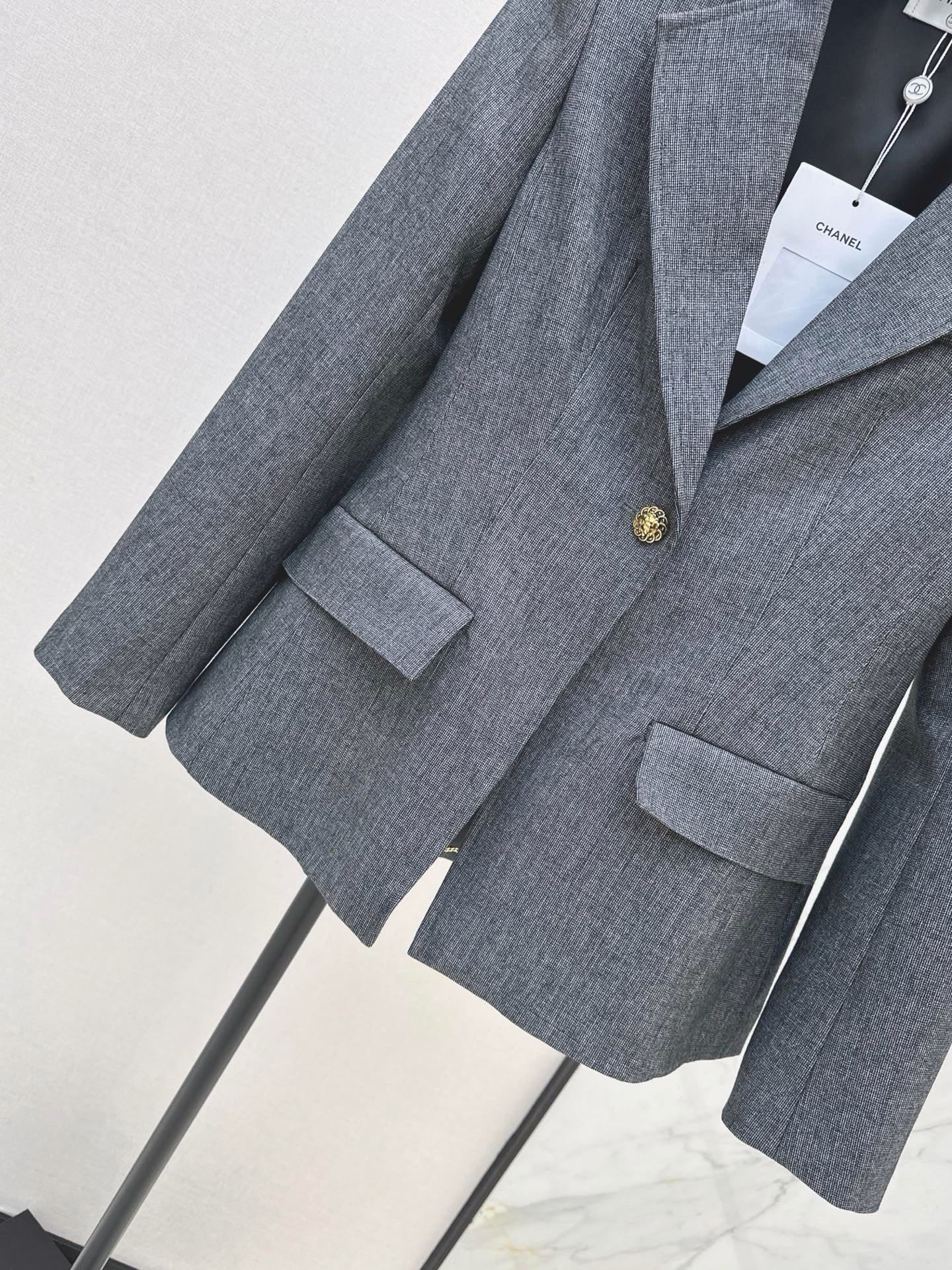 Chan 26fw Single-Breasted Blazer