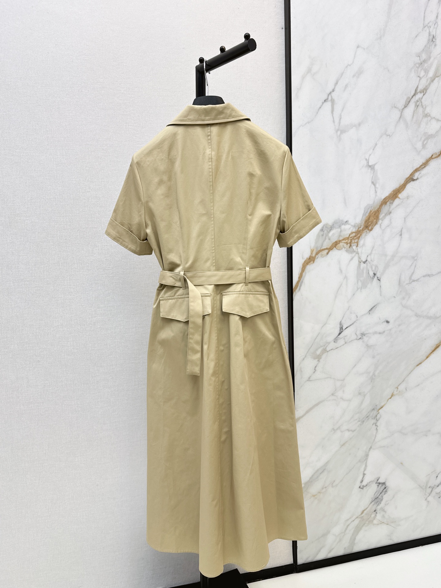 CD 26fw belted shirt dress