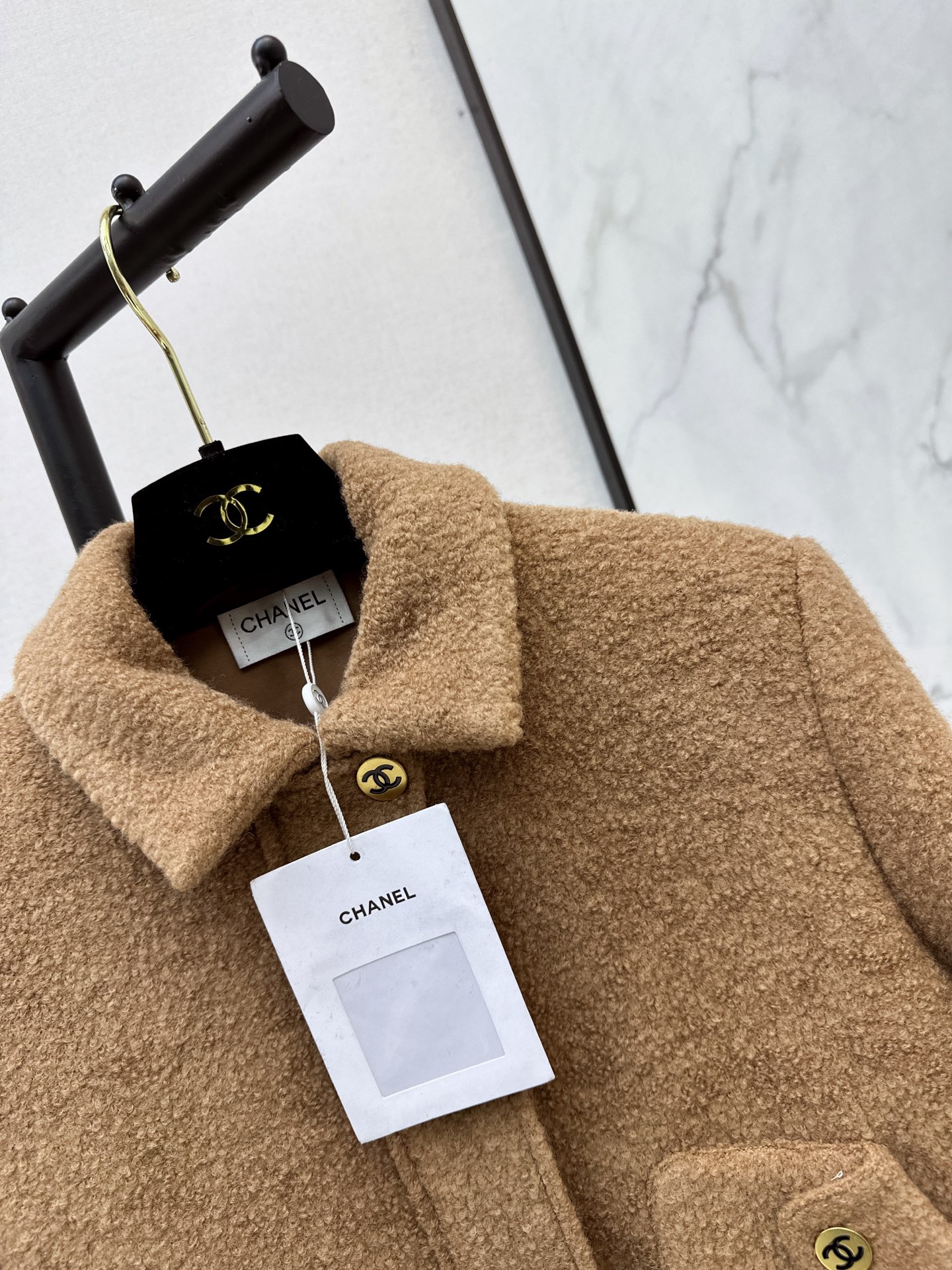 Chan 26fw sherpa fleece jacket