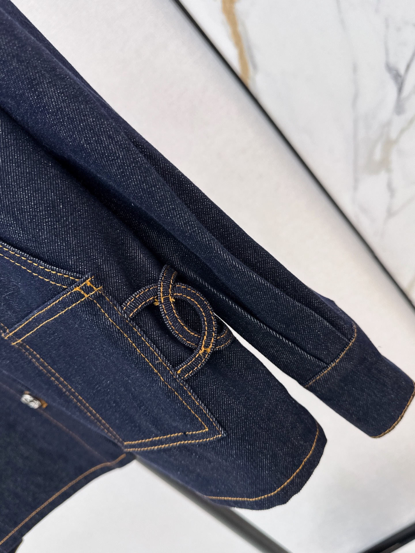 Chan 26fw denim shirt