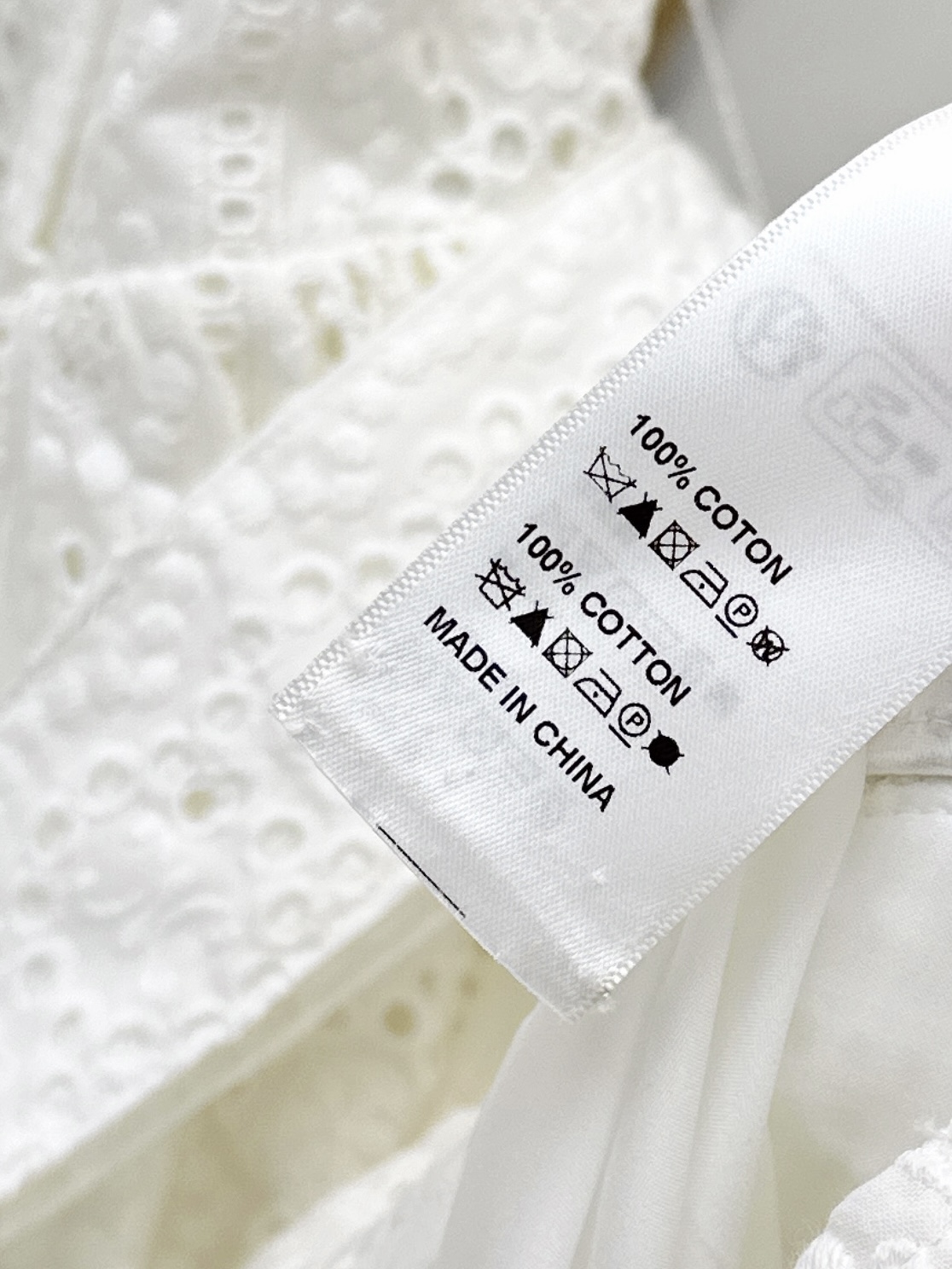 Celi 26ss hollowhollow shirt dress