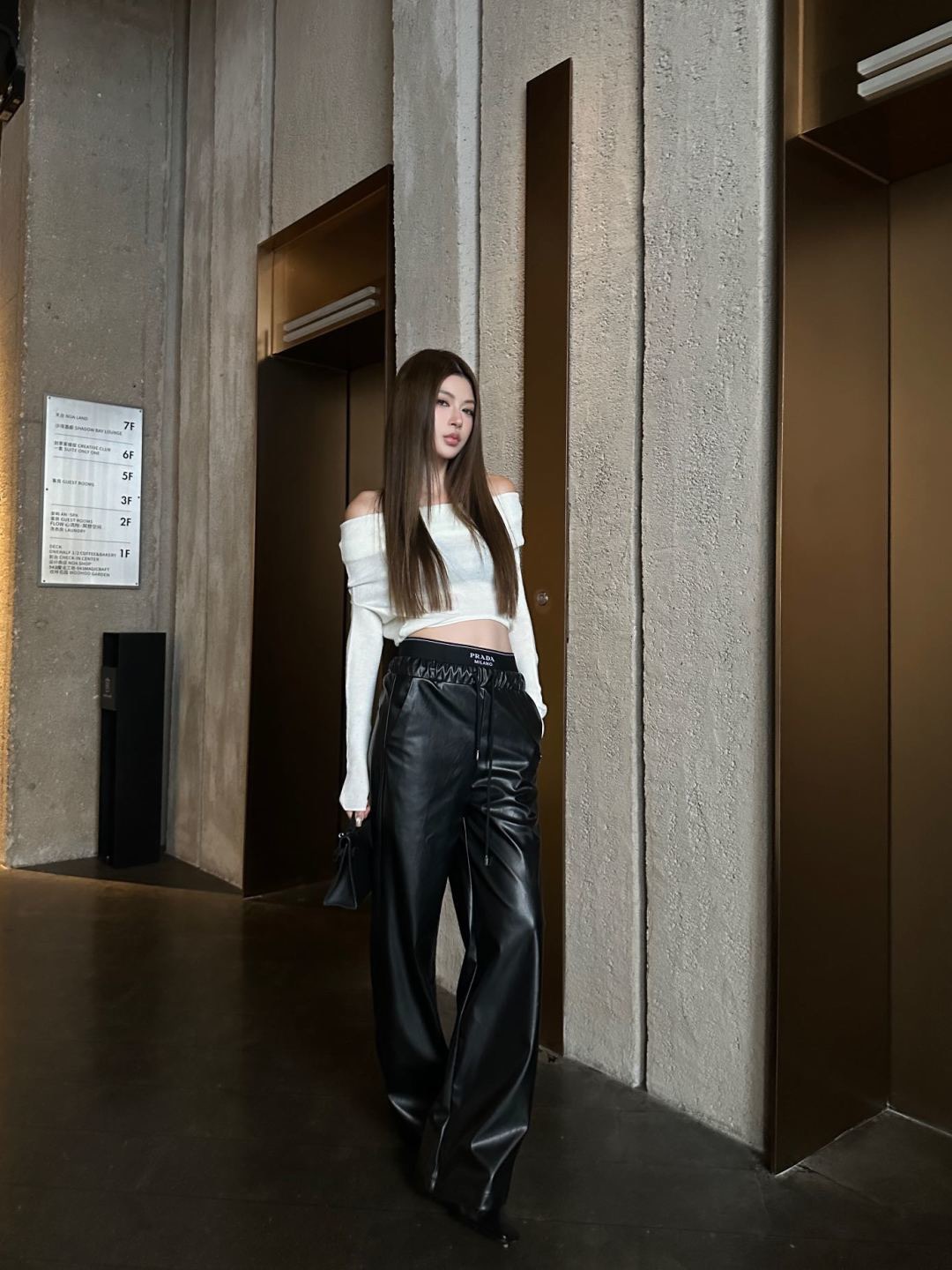 Pra 26fw pu pants
