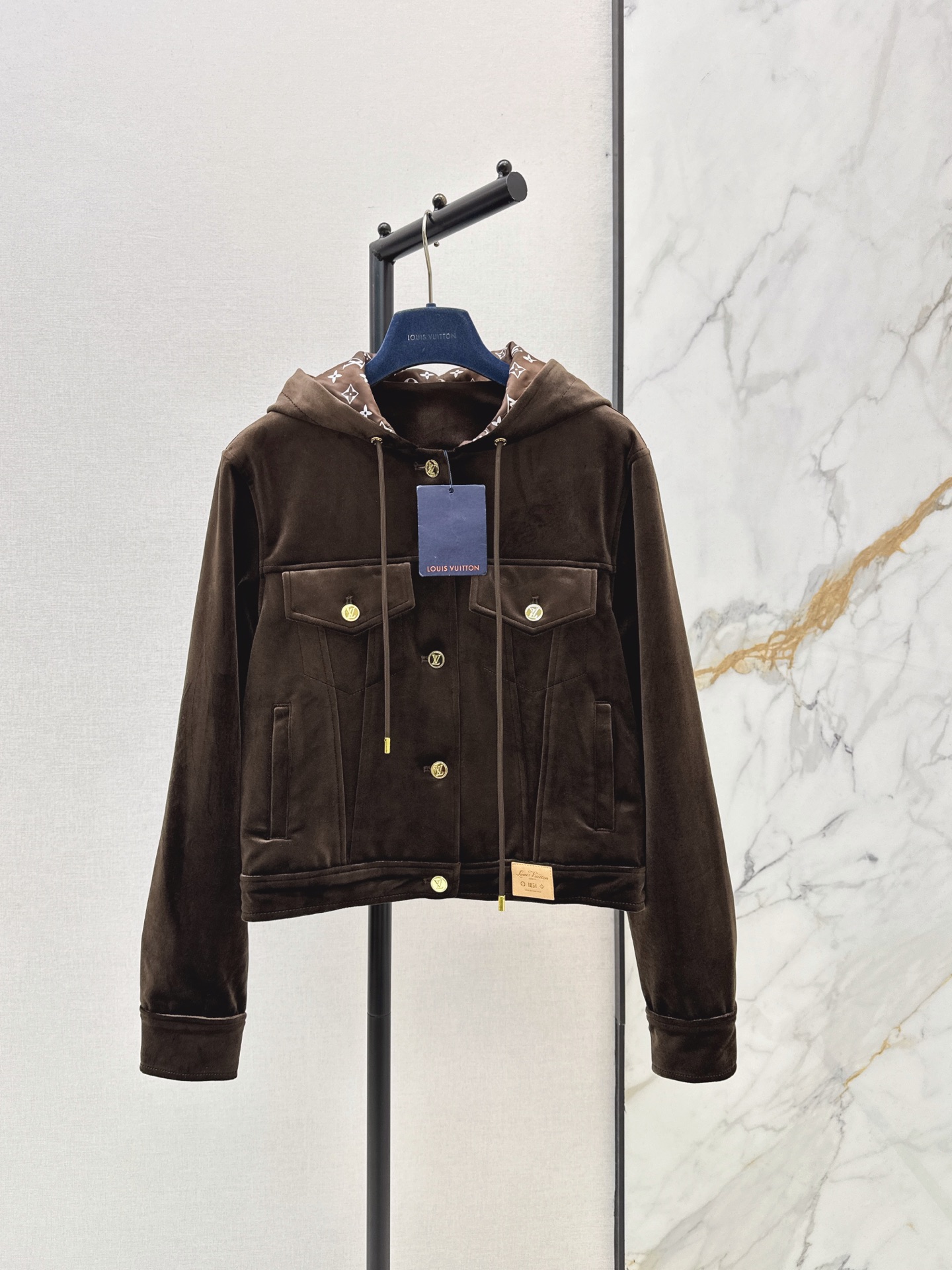 Loui 26fw hooded casual jacket