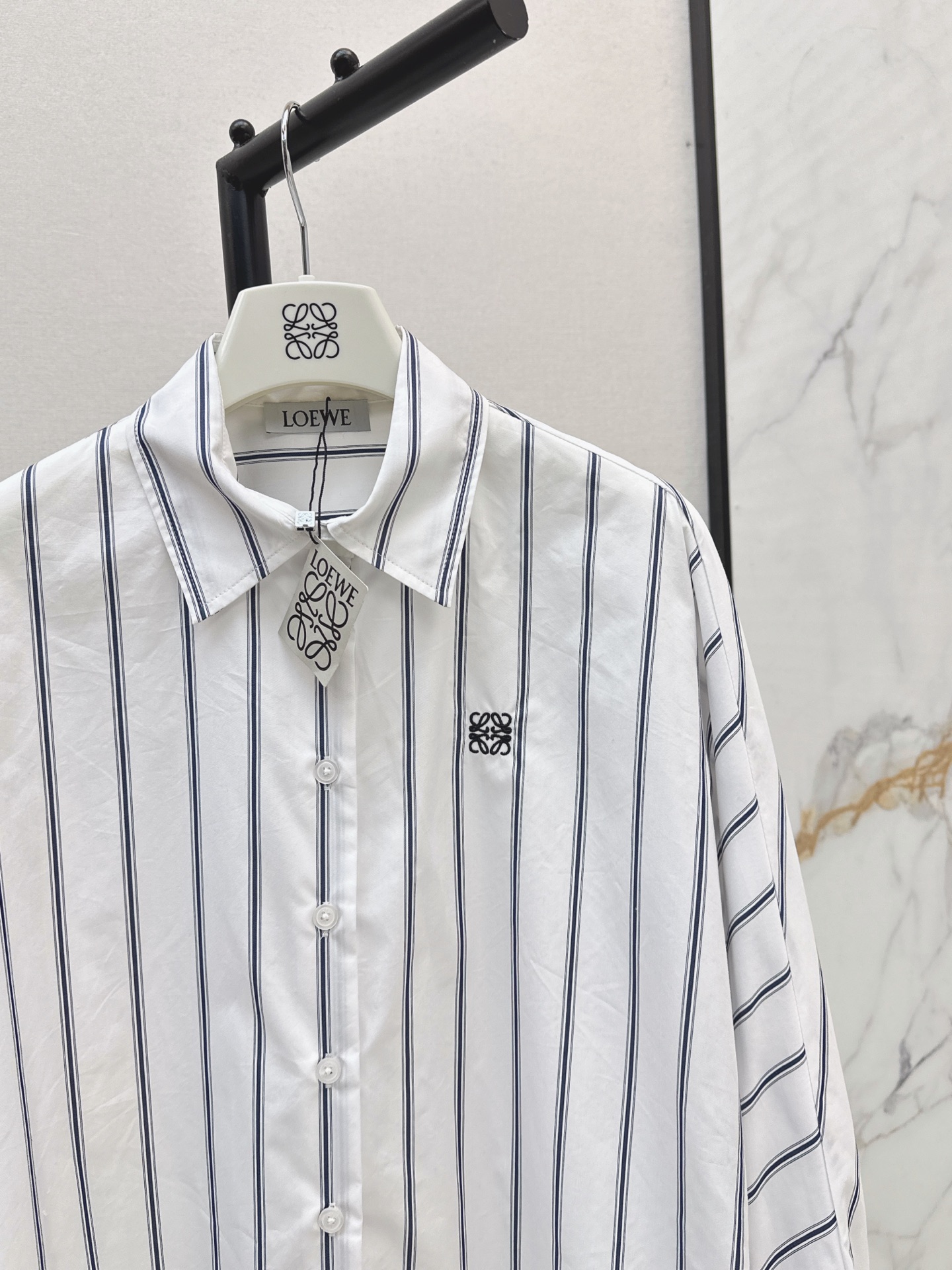 Loui 26fw stripe shirt