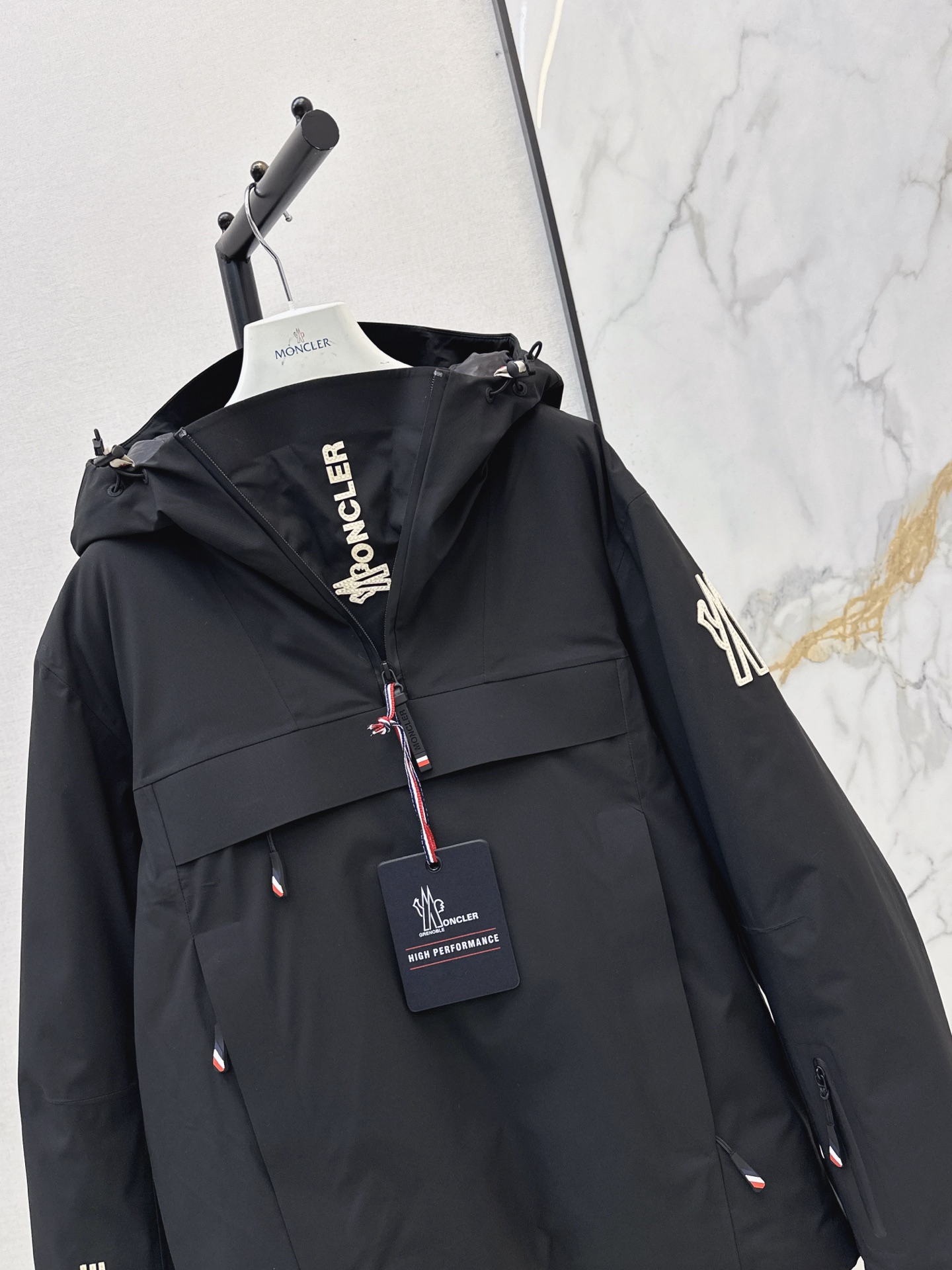 Monc 26fw hoode ski down jacket
