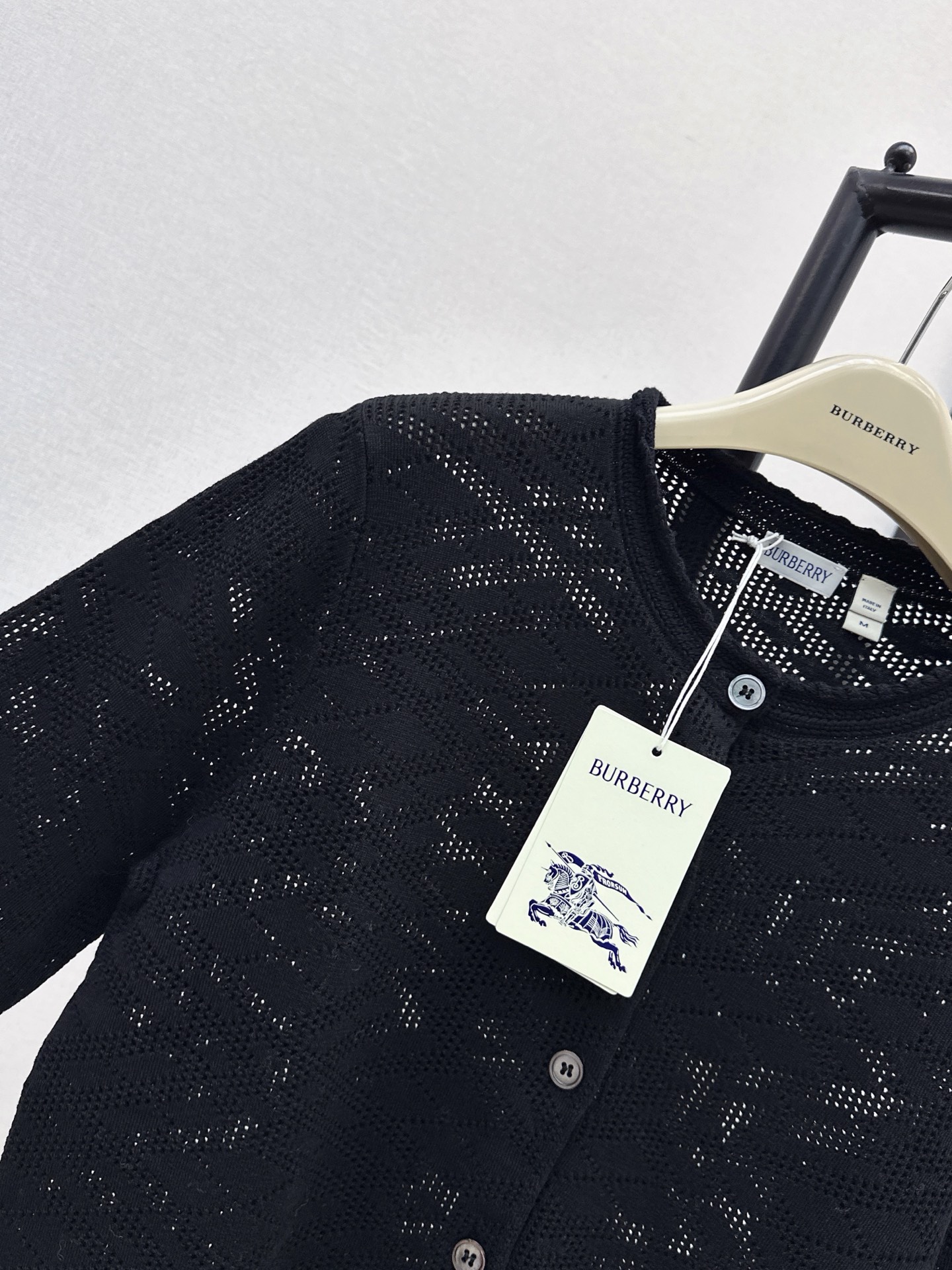 Bur 26fw jacquard cardigan