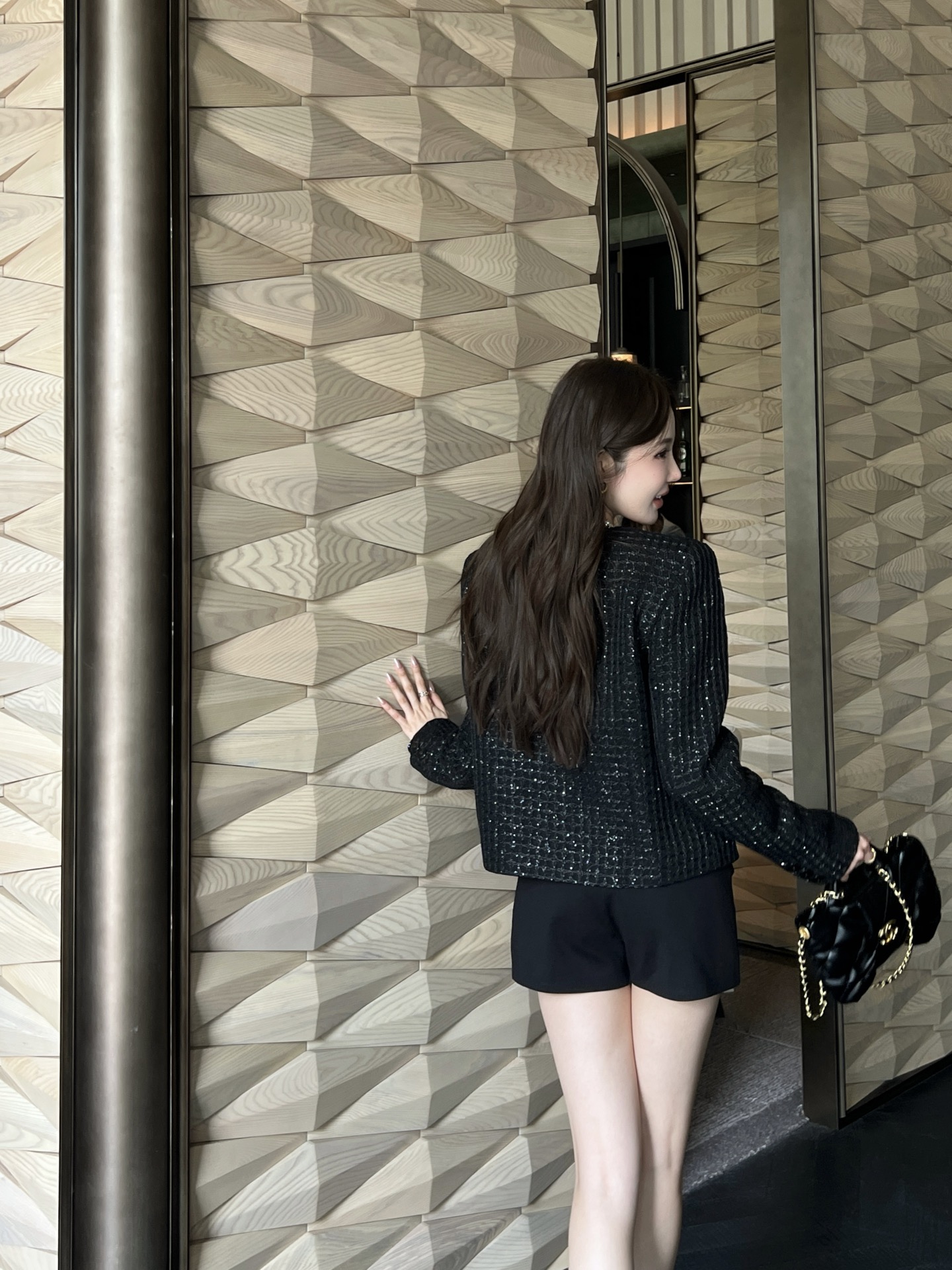 Chan 26fw tweed jacket