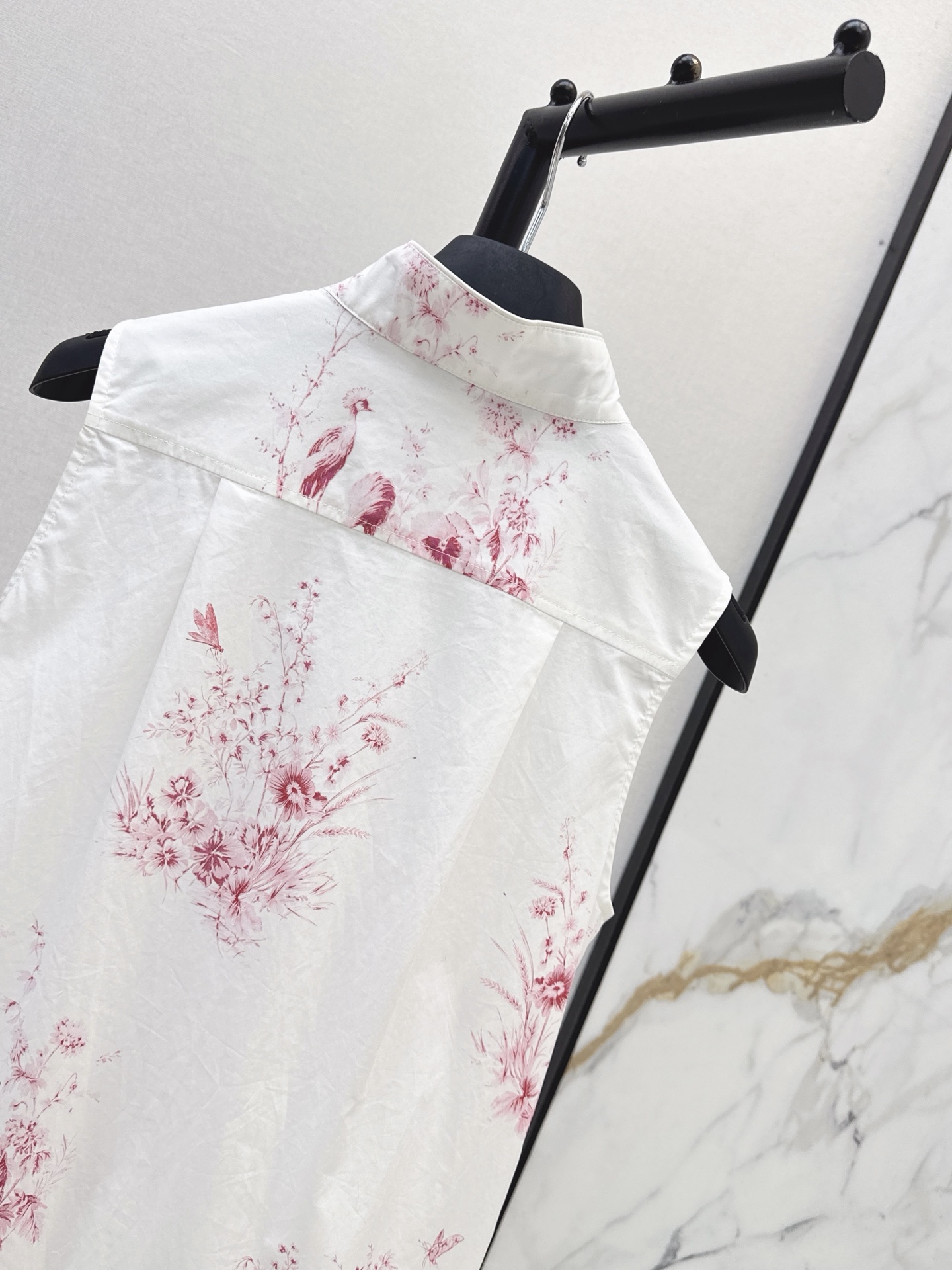 CD 26ss sleeve print dress