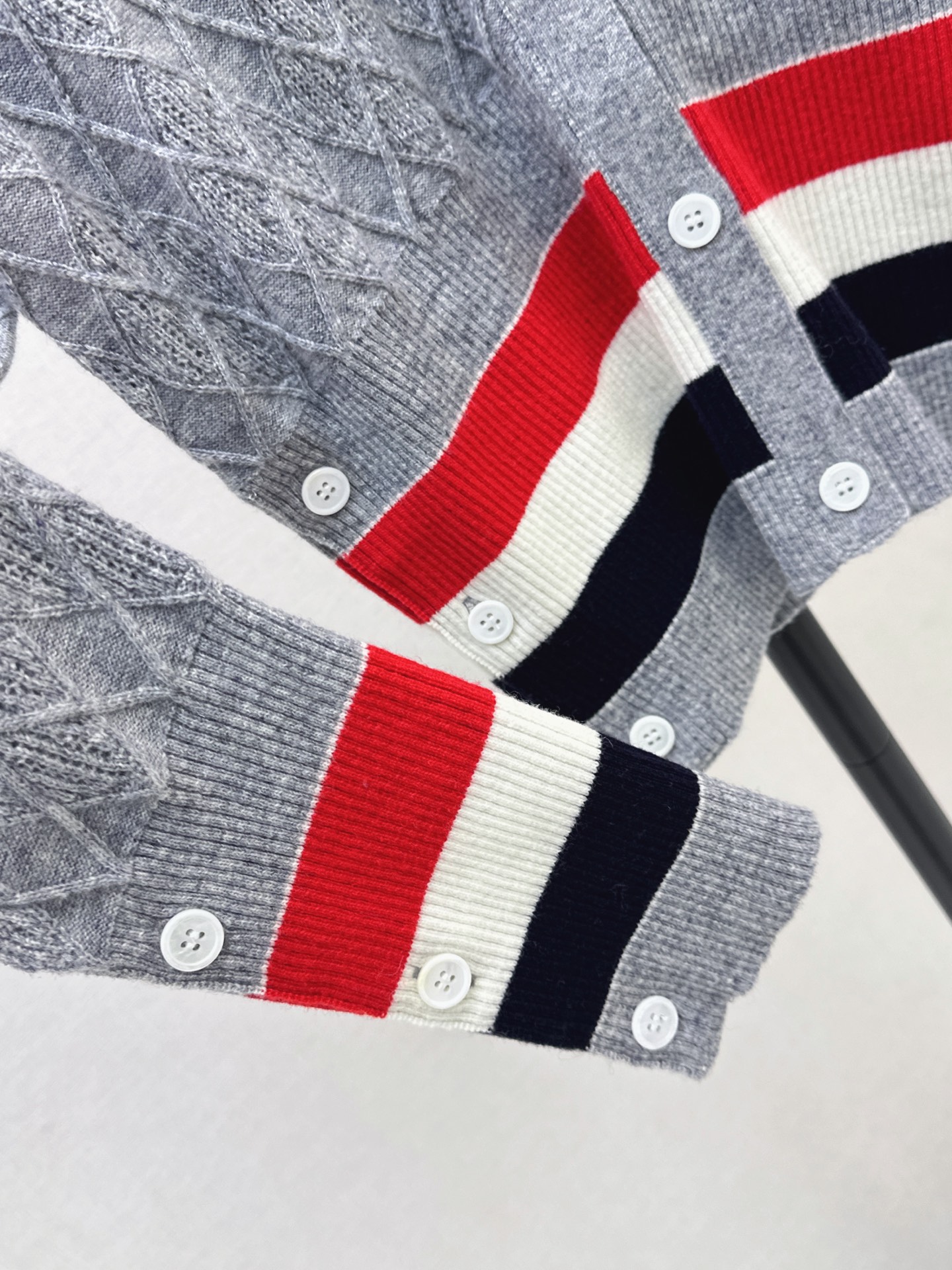 Thom 26fw jacquard cardigan