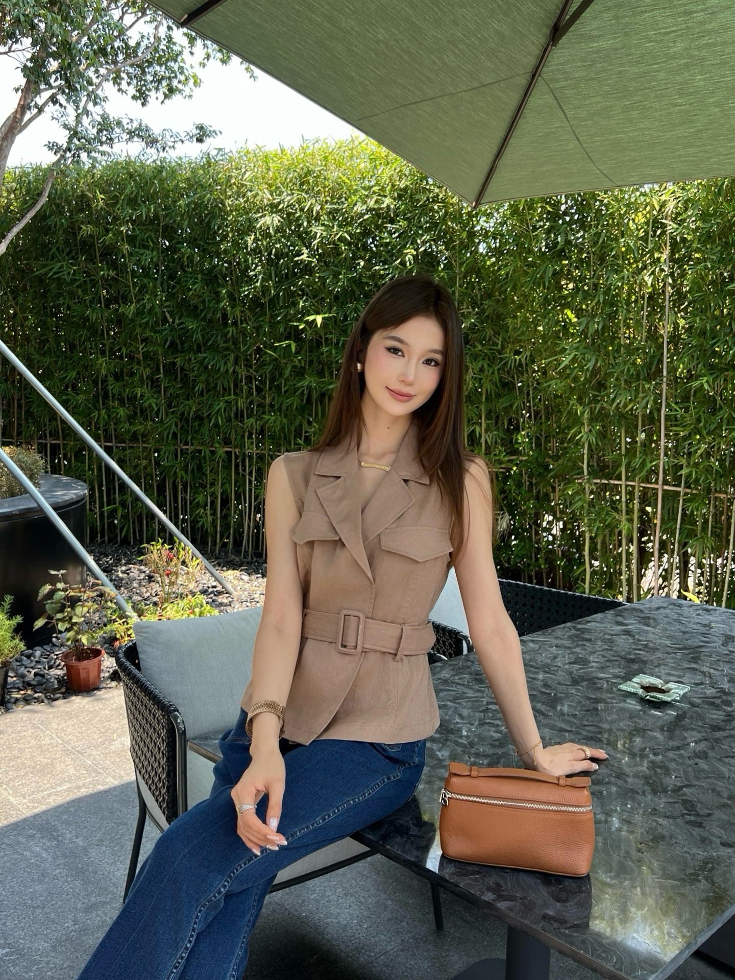 Ralp 26ss belted vest