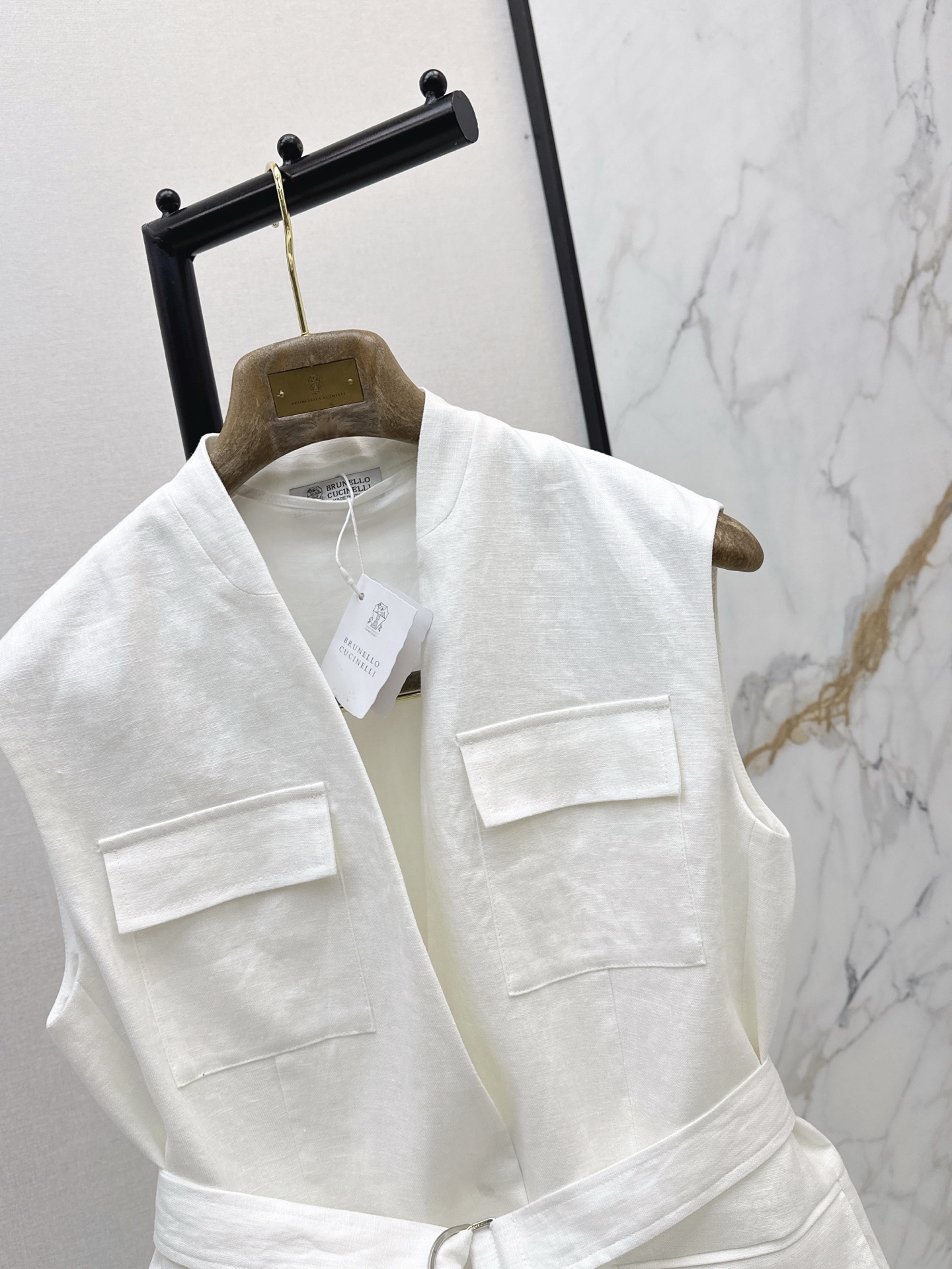 Brun 26ss 2pcs vest jacket