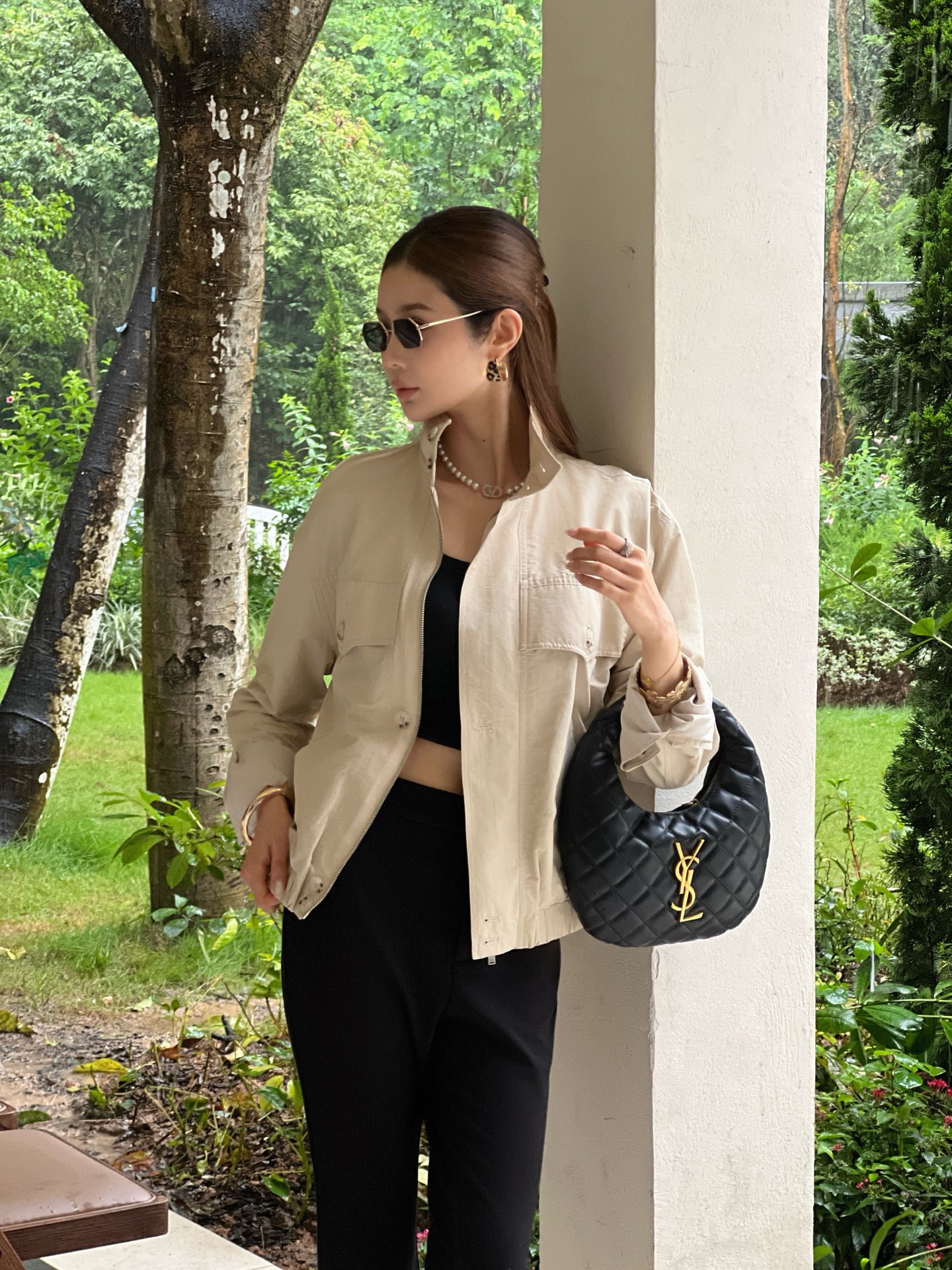 Sain 26ss letter embroidery jacket