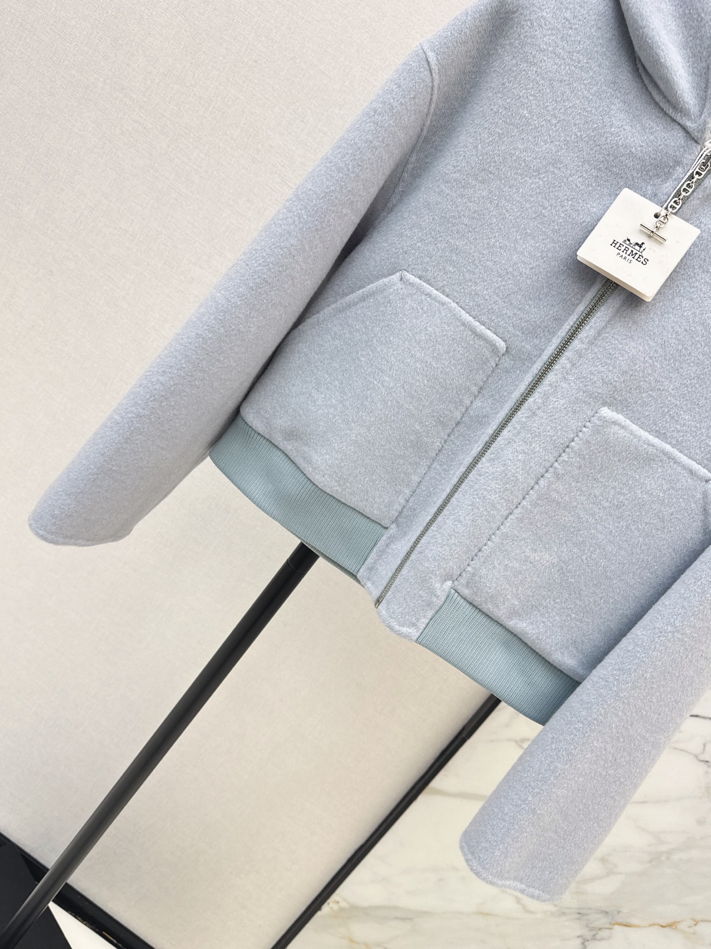 Her 26fw cashmere hooded jacket
