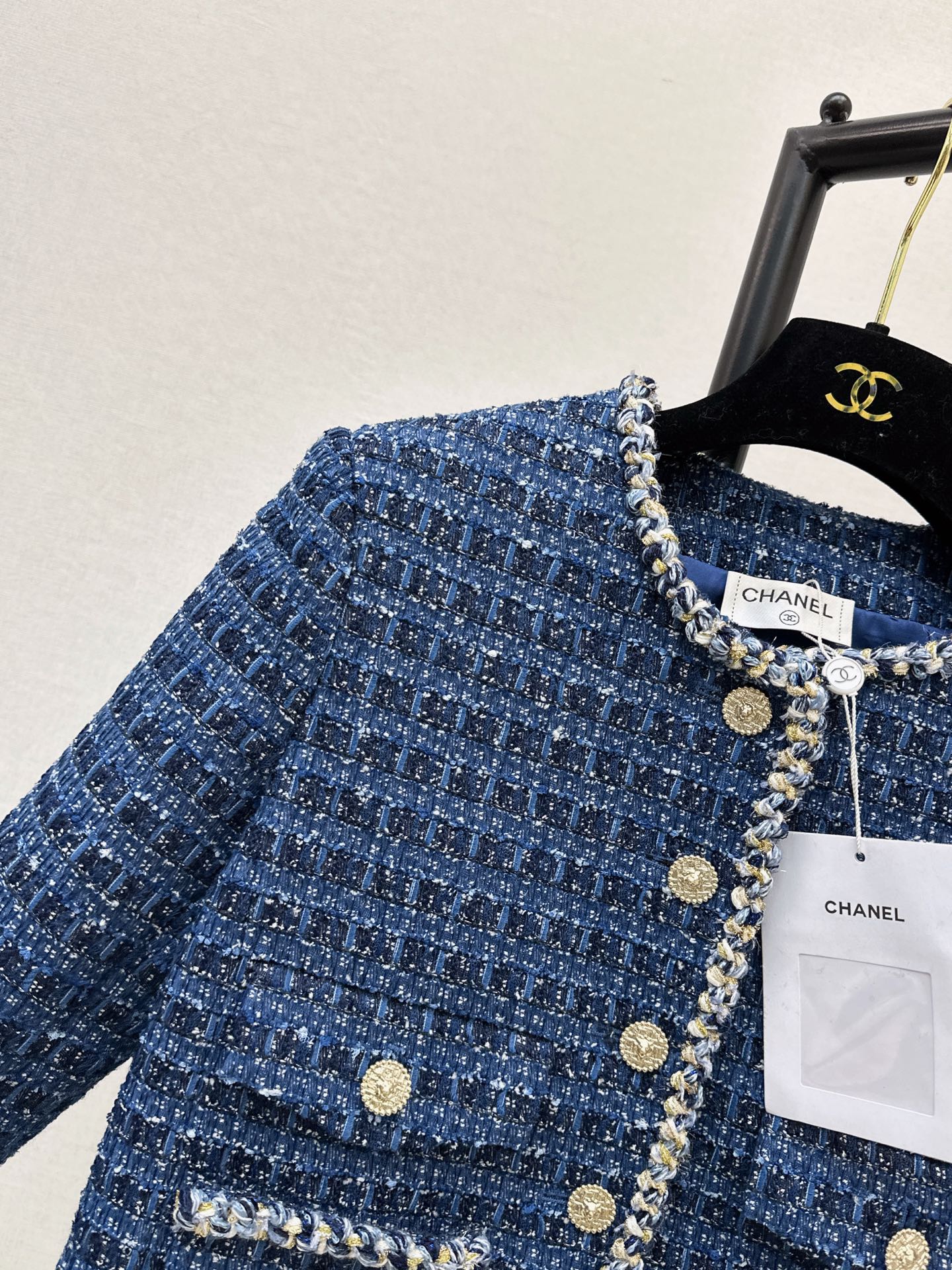 Chan 26fw woven tweed jacket