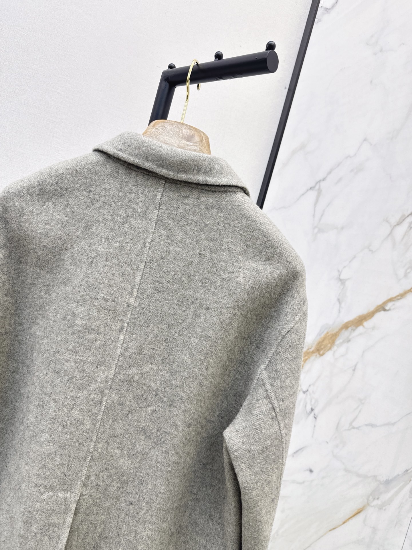 Brun 26fw woolen collared jacket
