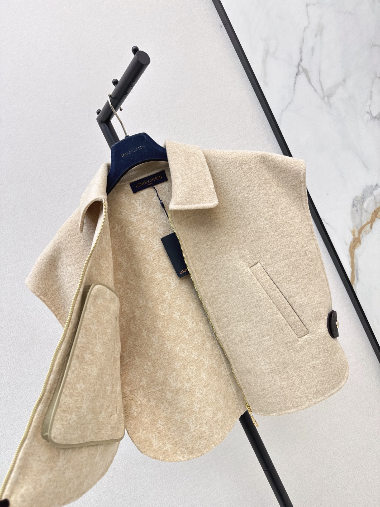 Loui 26fw woolen knit vest