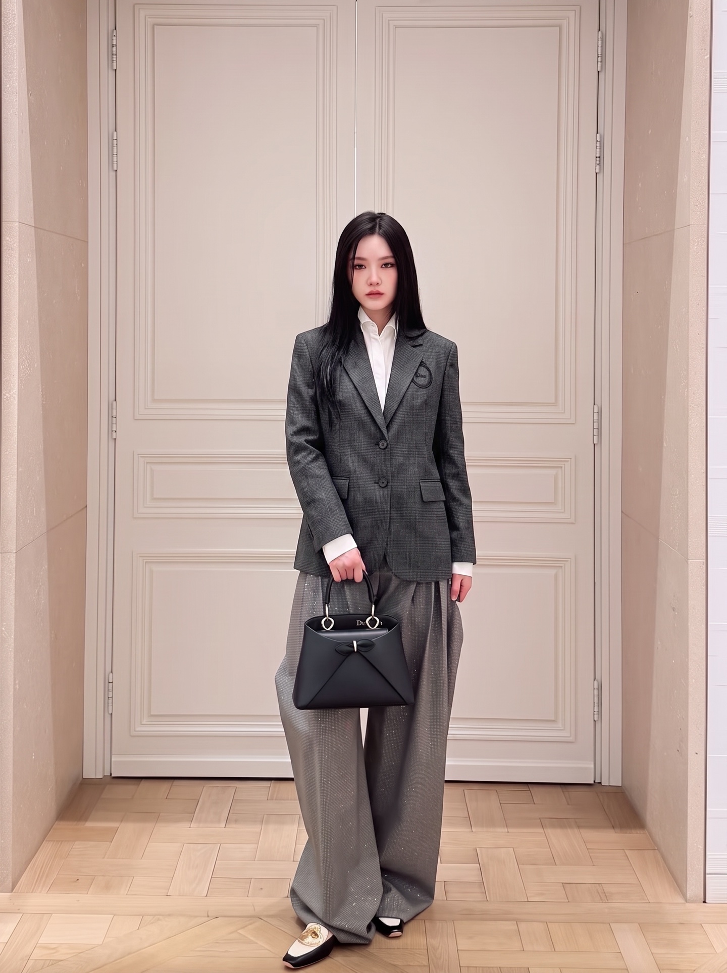 CD 26fw cgeck blazer