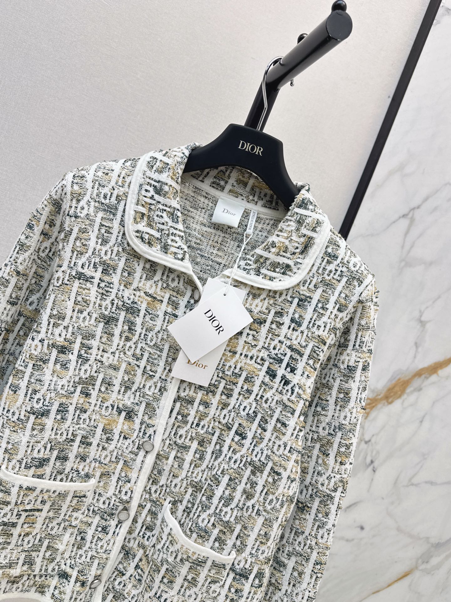 CD 26fw jacquard knit jacket