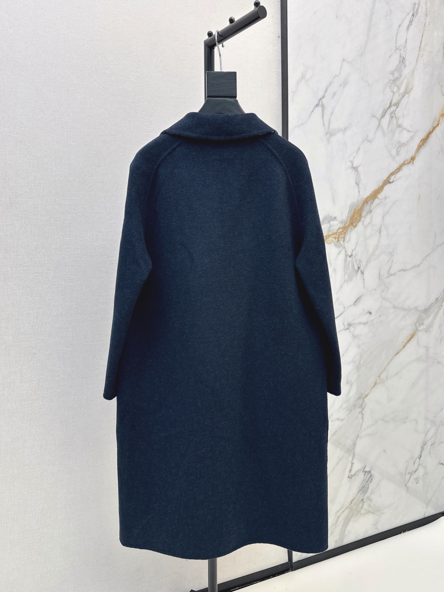 Her 26fw cashmere zip-up overcoats