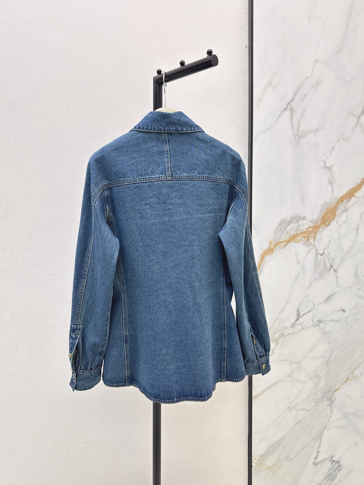 Bur 26fw denim shirt
