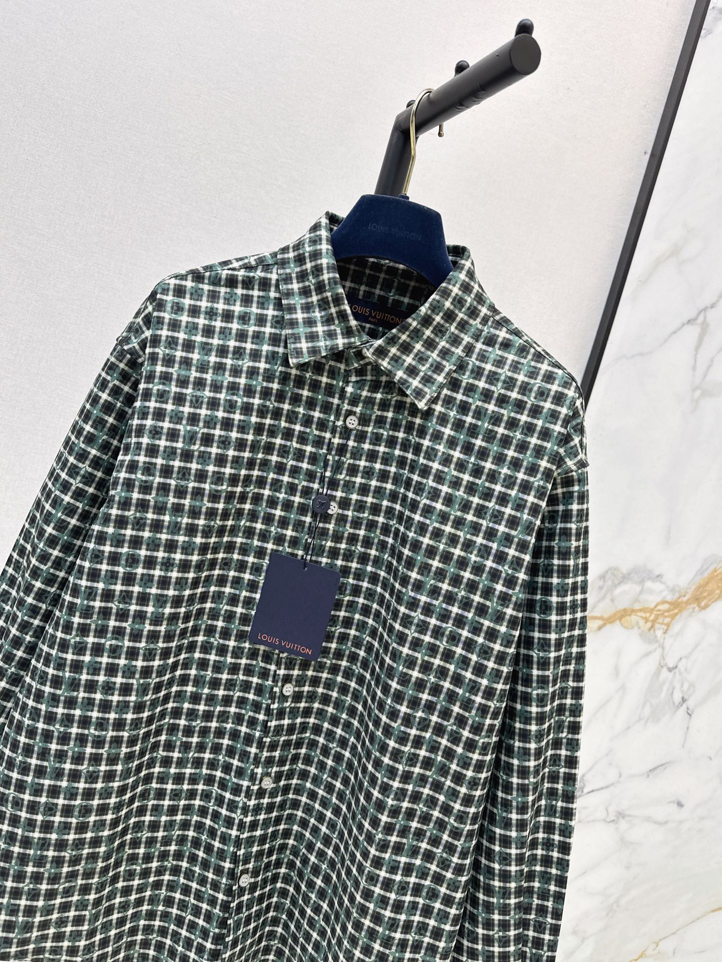 Loui 26fw check shirt