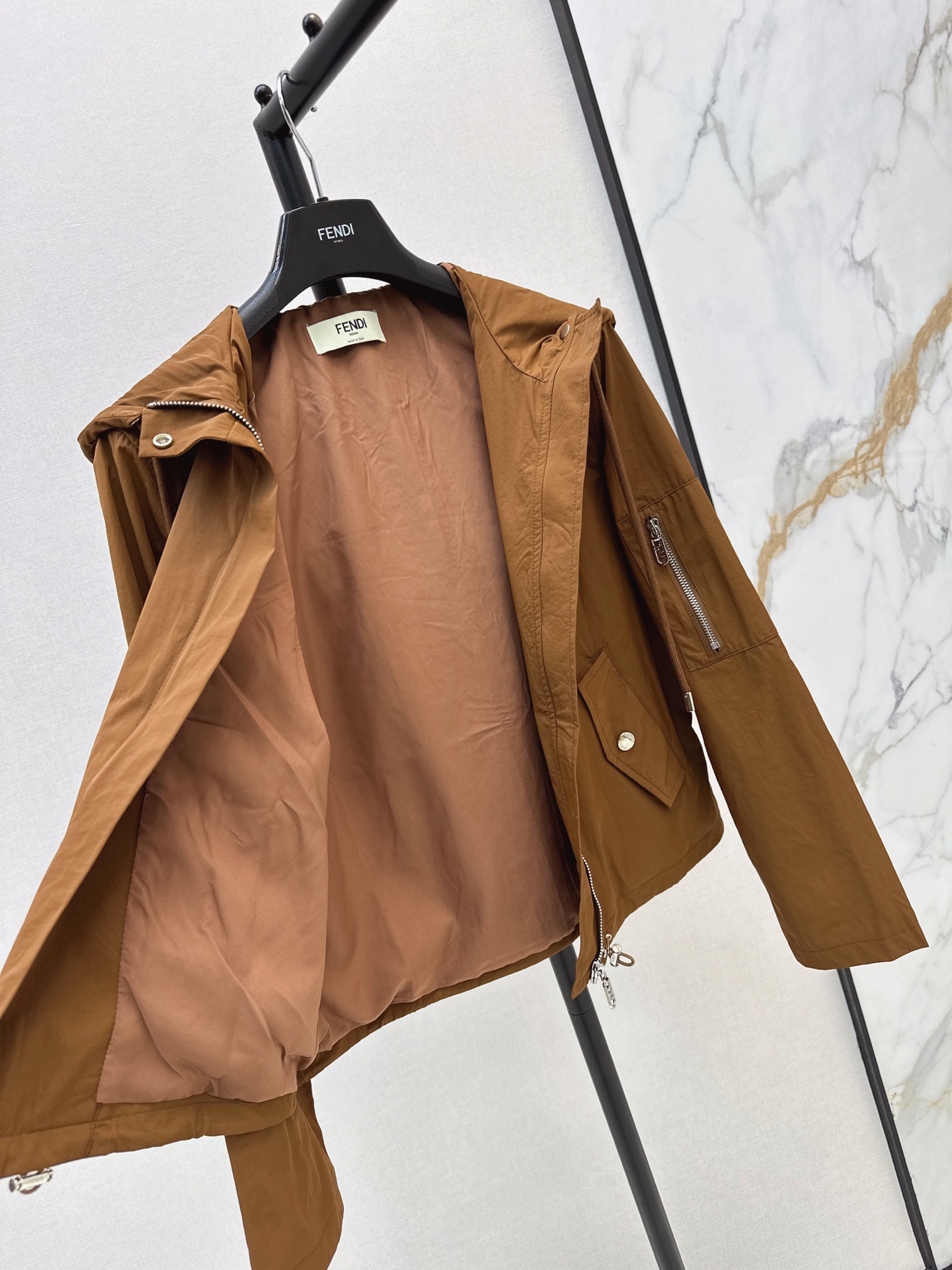 Fen 26fw hooded jacket