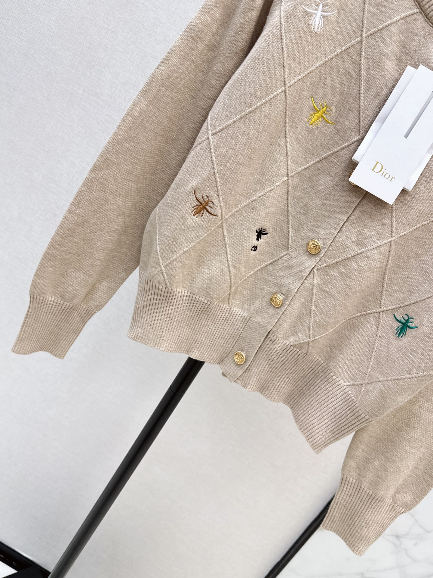 CD 26fw embroidery cardigan