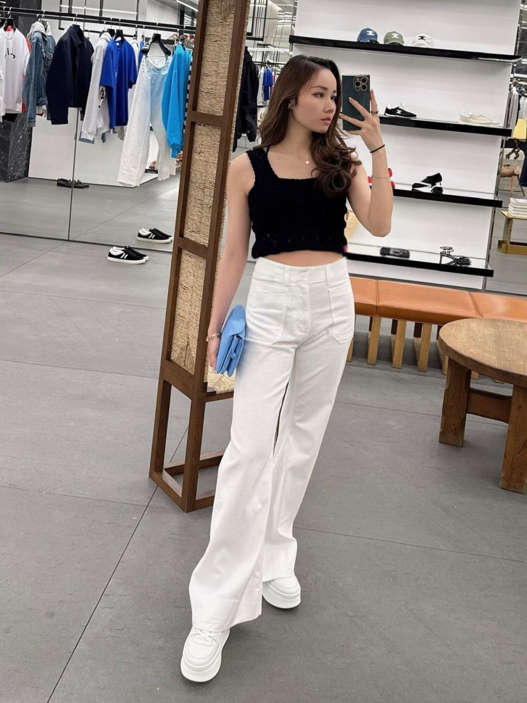 Celi 26fw flared jeans