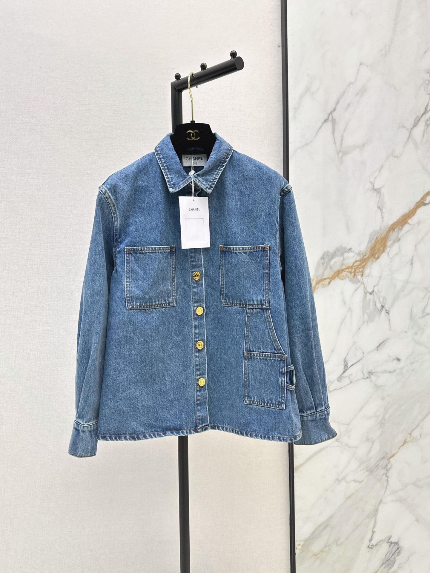 Chan 26fw denim shirt