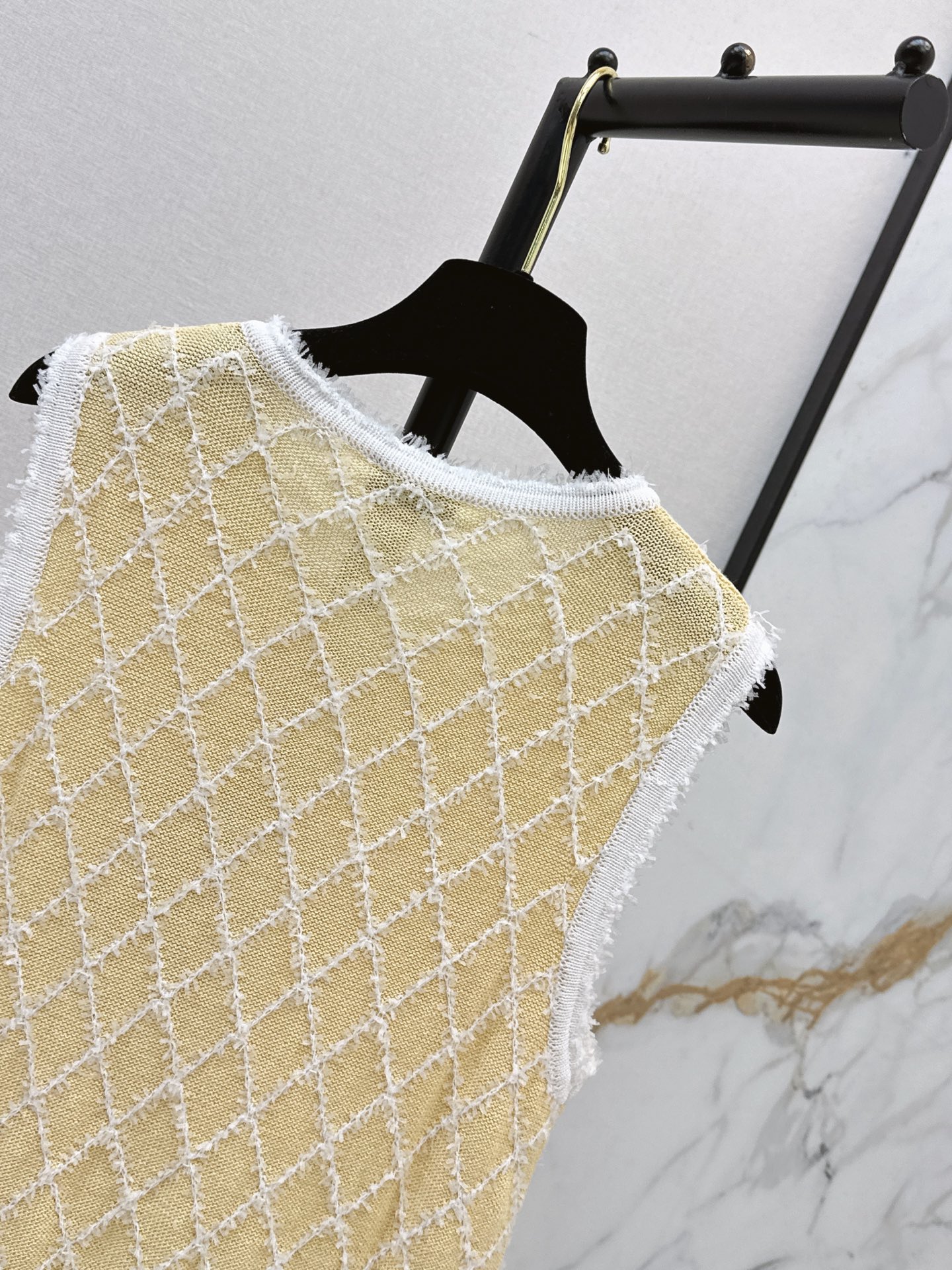 Chan 26fw knit vest jacket