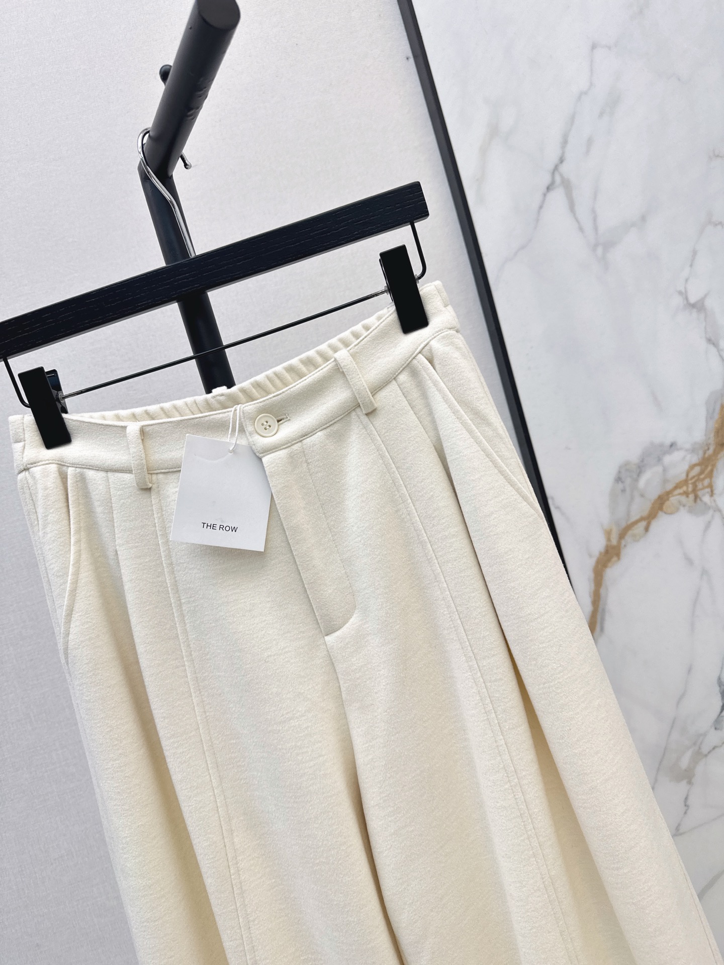 Brun 26fw heavyweight wide-leg pants sets
