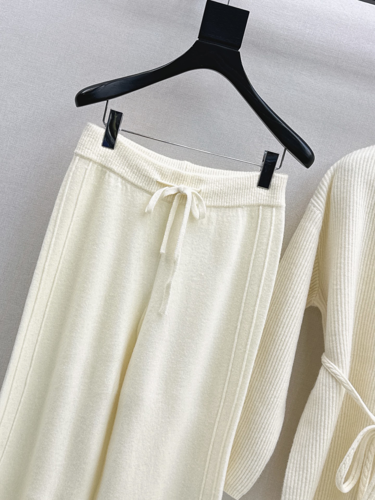 Brun 26fw wool sweater pants sets