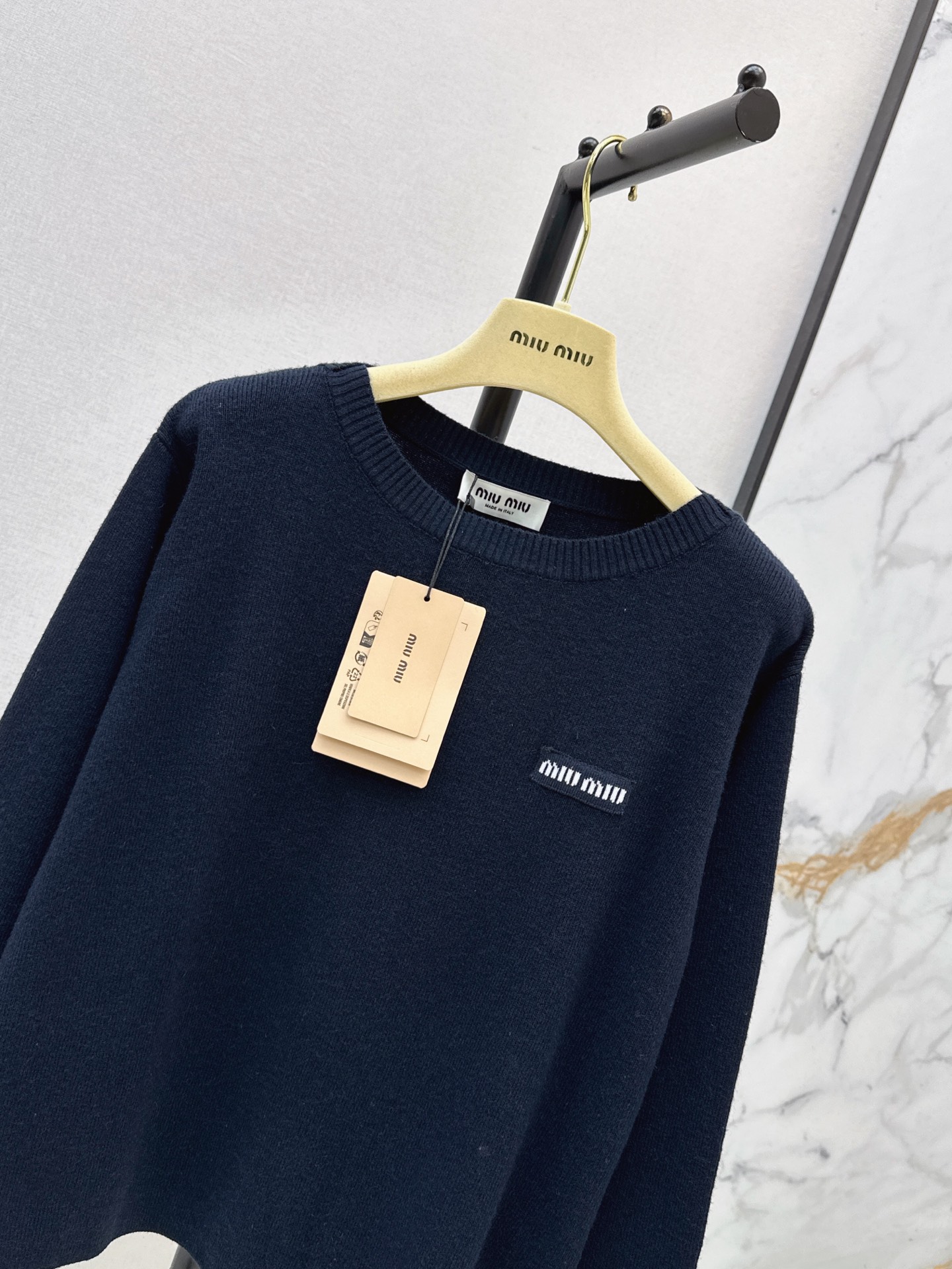 Miu 26fw wool sweater