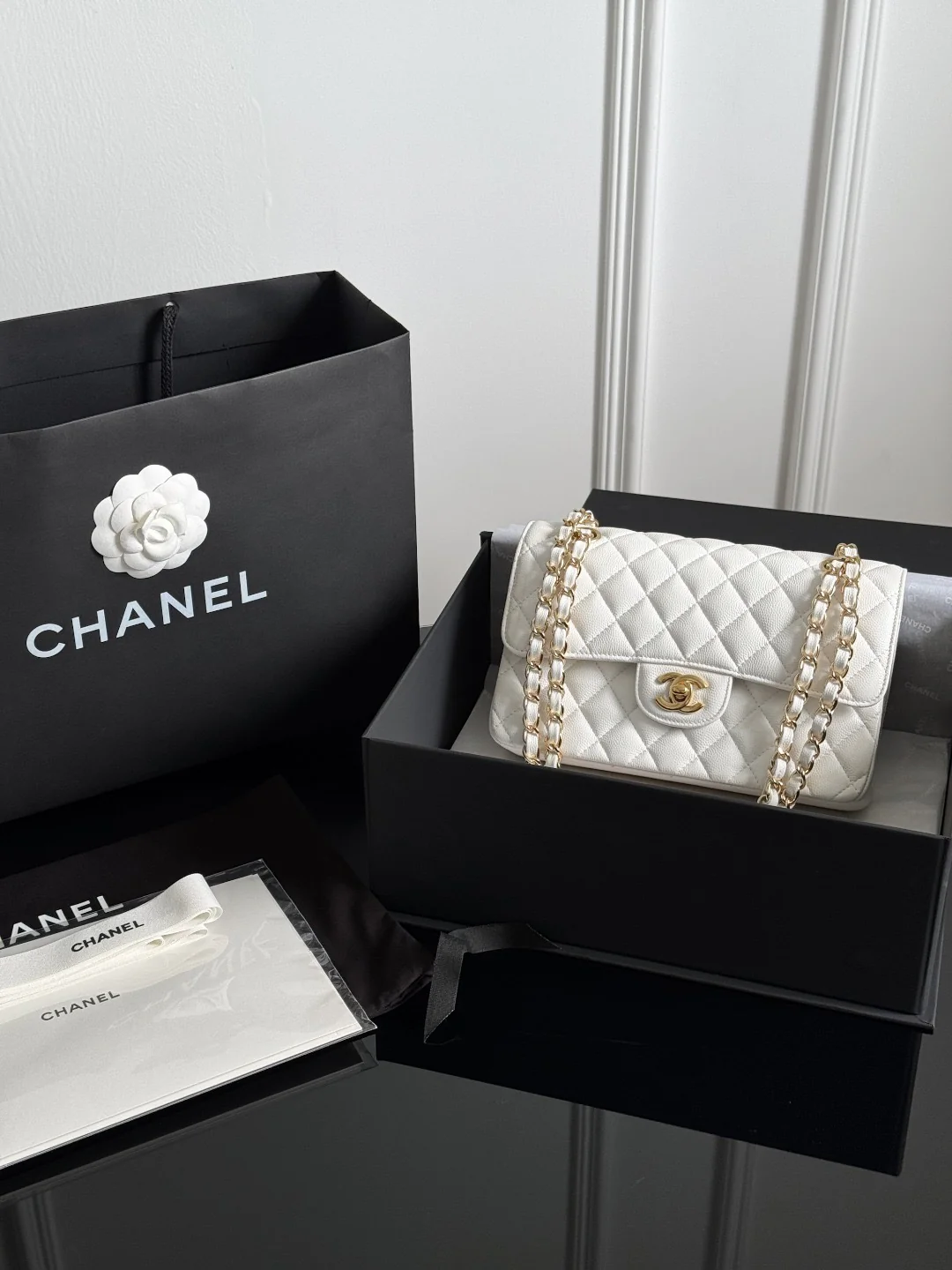 Chan cf23 chain shoulder bag